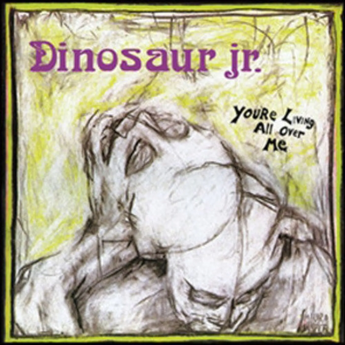 Dinosaur Jr. LP Vinyl - You'Re Living All Over Me (Reis)