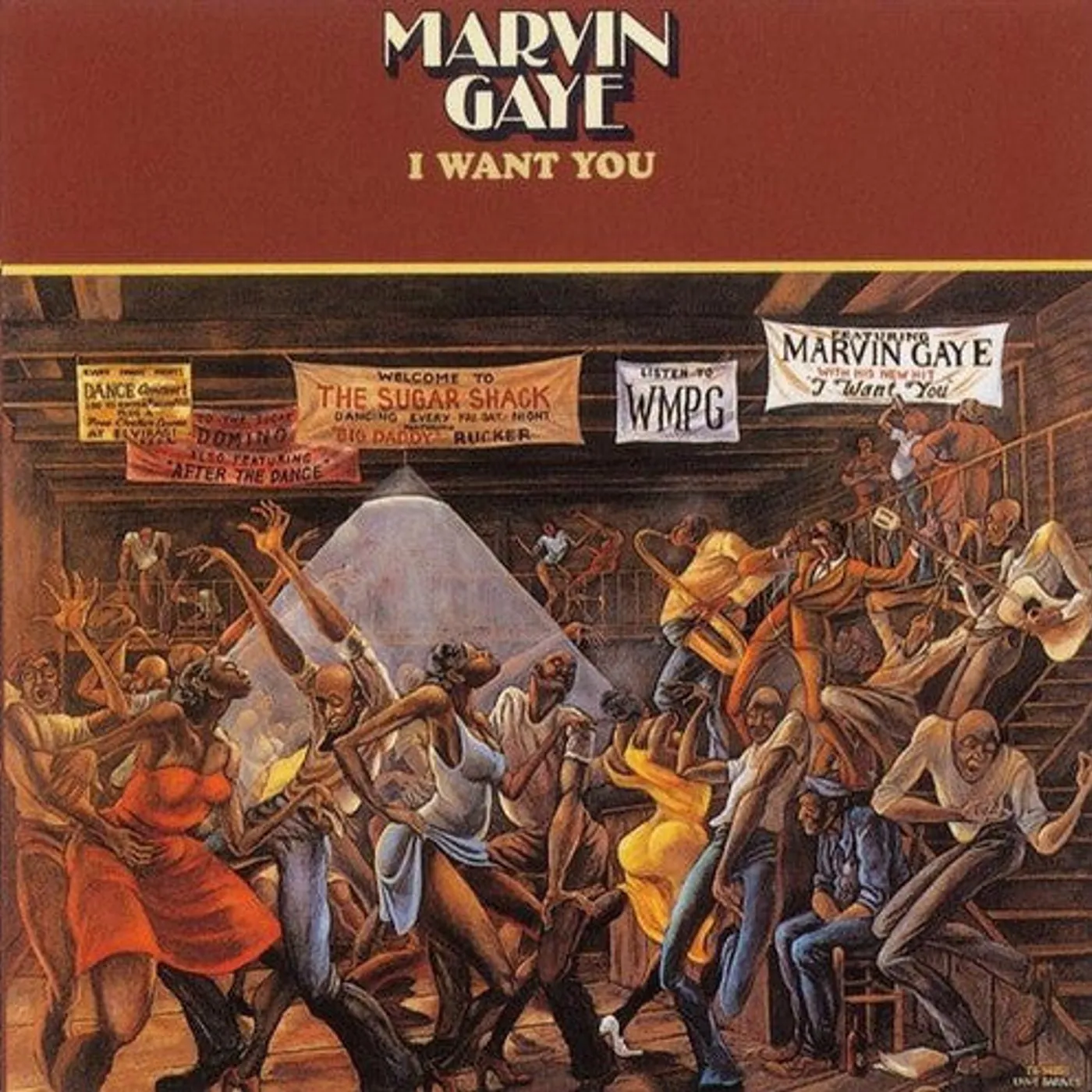 Marvin Gaye LP Vinyl - I Want You (Reis)