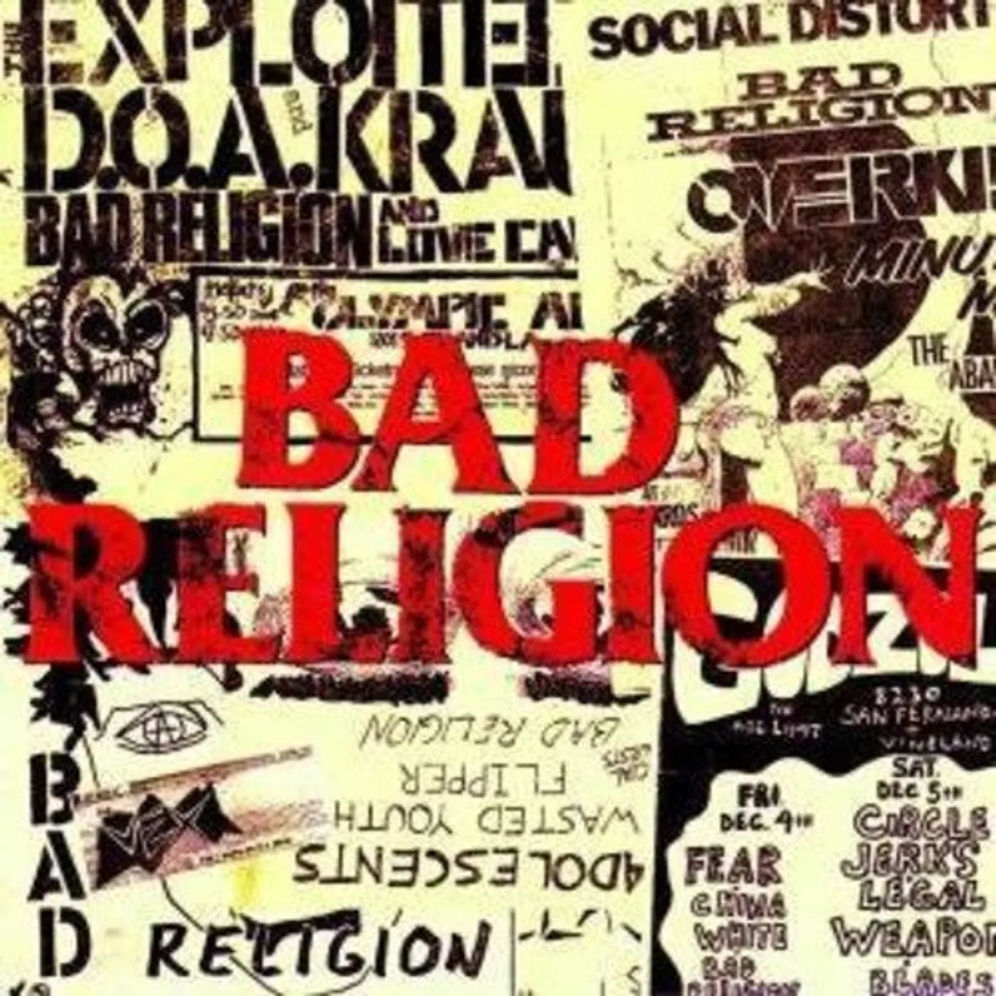 Bad Religion LP Vinyl - All Ages