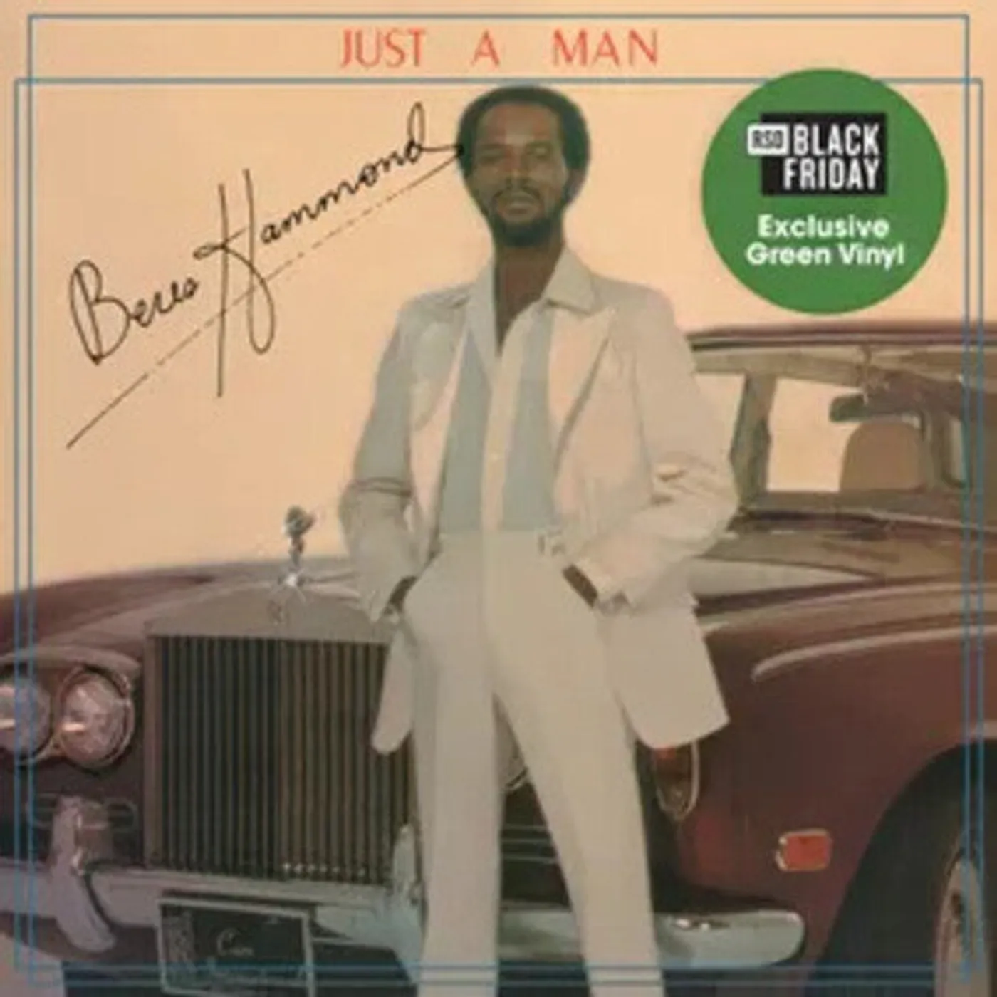 Beres Hammond LP Vinyl - Just A Man