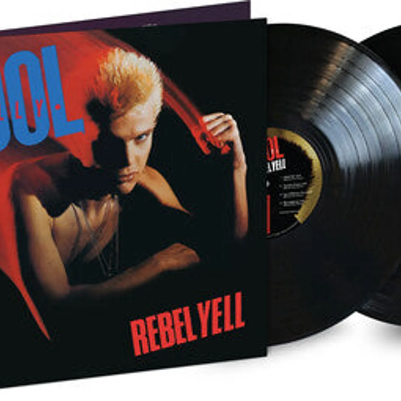 Billy Idol LP Vinyl - Rebel Yell (Exp)