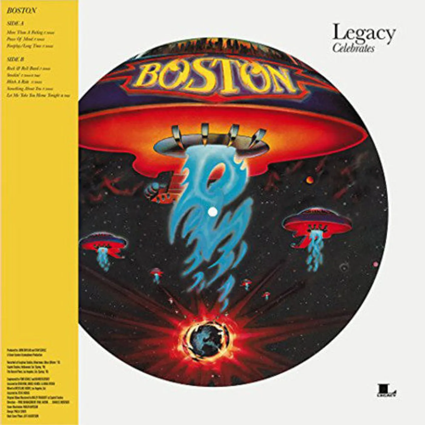 Boston LP Vinyl - Boston (Pict)