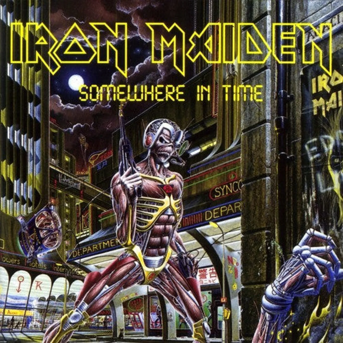 Iron Maiden LP Vinyl - Somewhere In Time