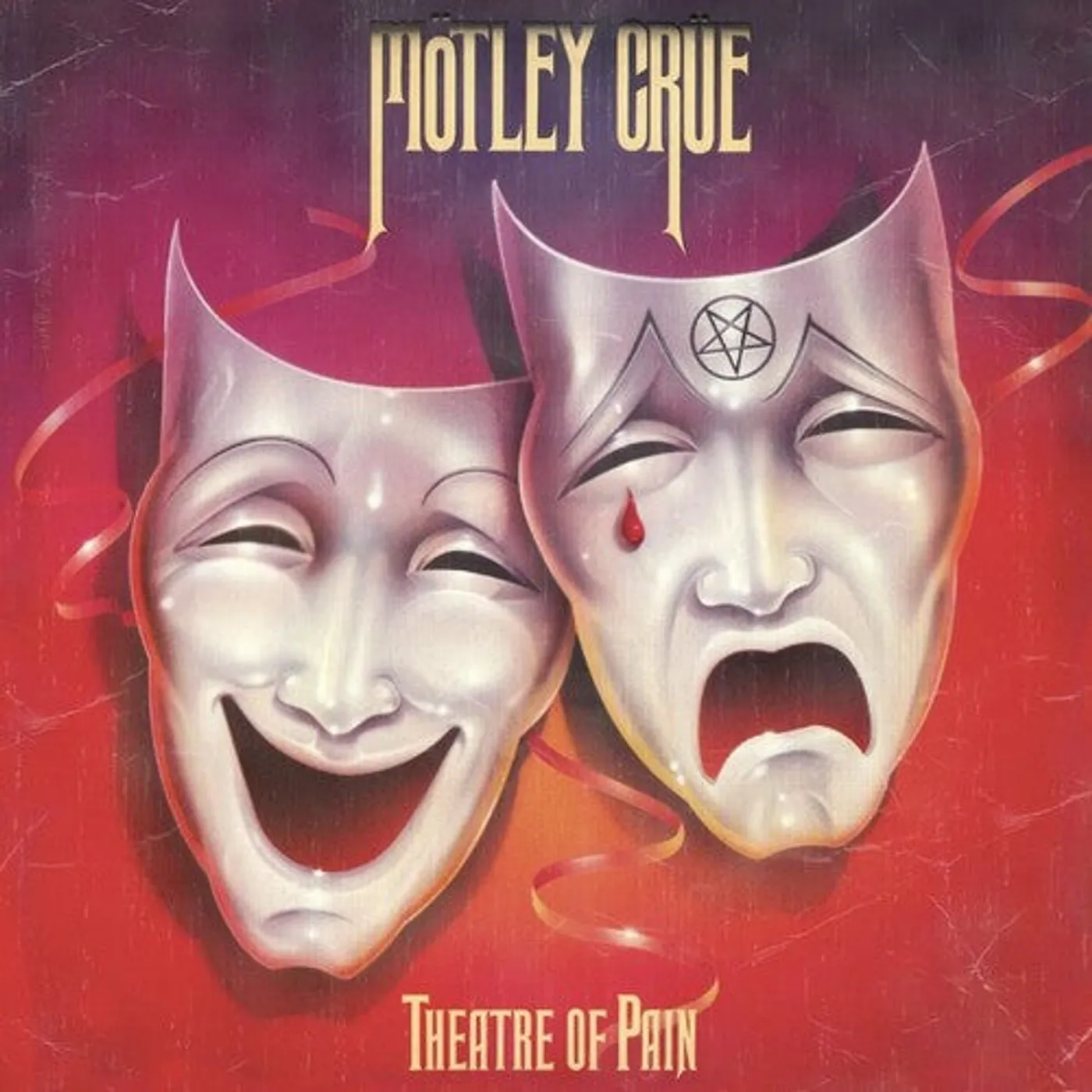 Mötley Crüe LP Vinyl - Theatre Of Pain