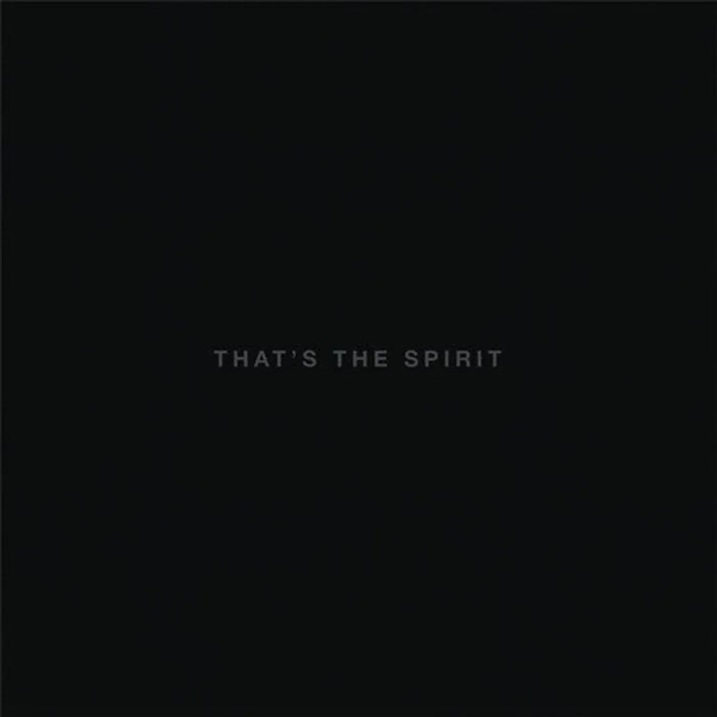 Bring Me The Horizon LP Vinyl - That'S The Spirit (Gate Fold)