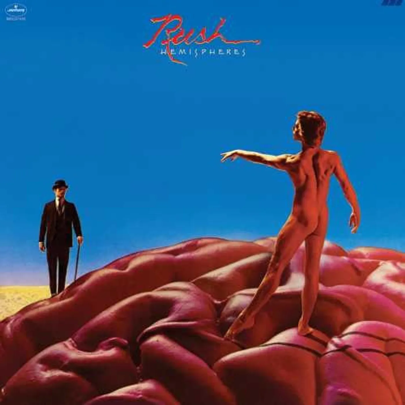 Rush LP Vinyl - Hemispheres (Ogv)