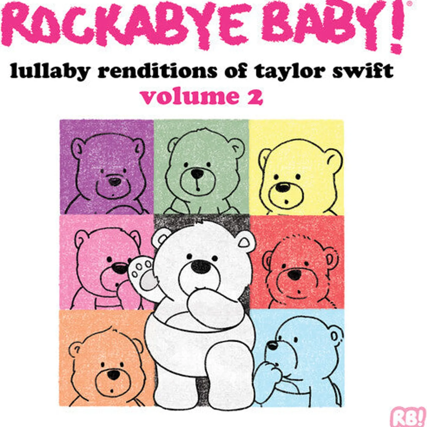 Rockabye Baby! LP Vinyl - Lullaby Renditions Of Taylor Swift Volume 2