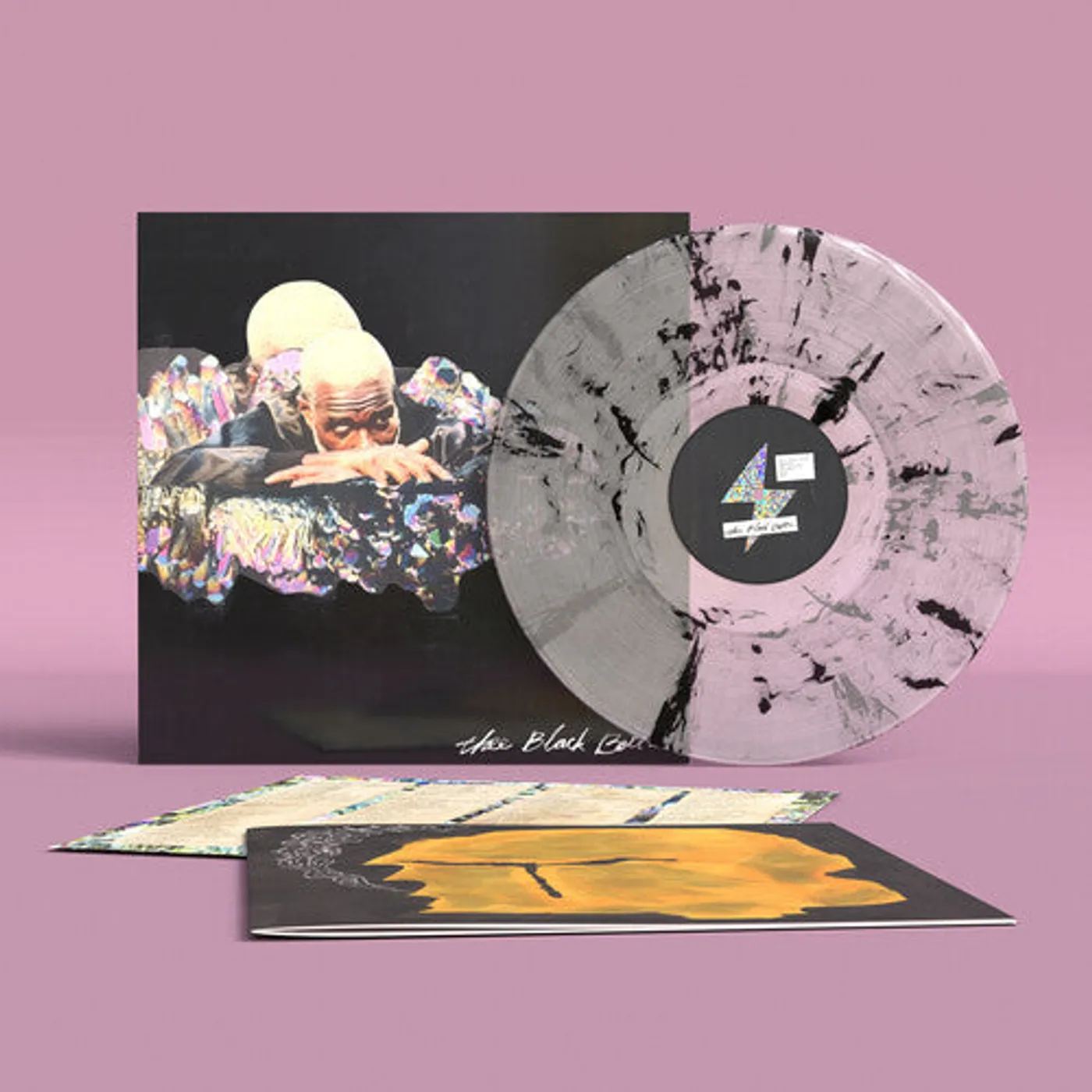 Tunde Adebimpe LP Vinyl - Thee Black Boltz - Osupa Clear With Black & White