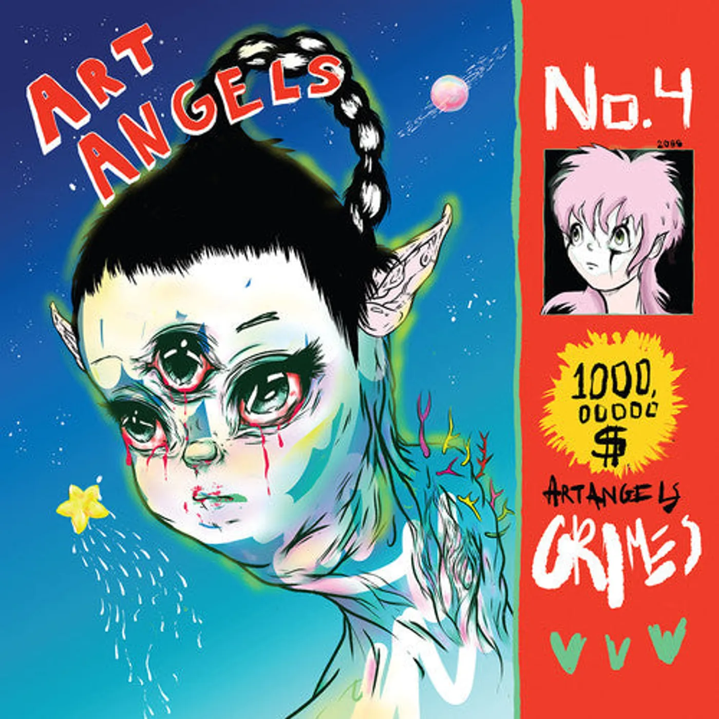 Grimes LP Vinyl - Art Angels