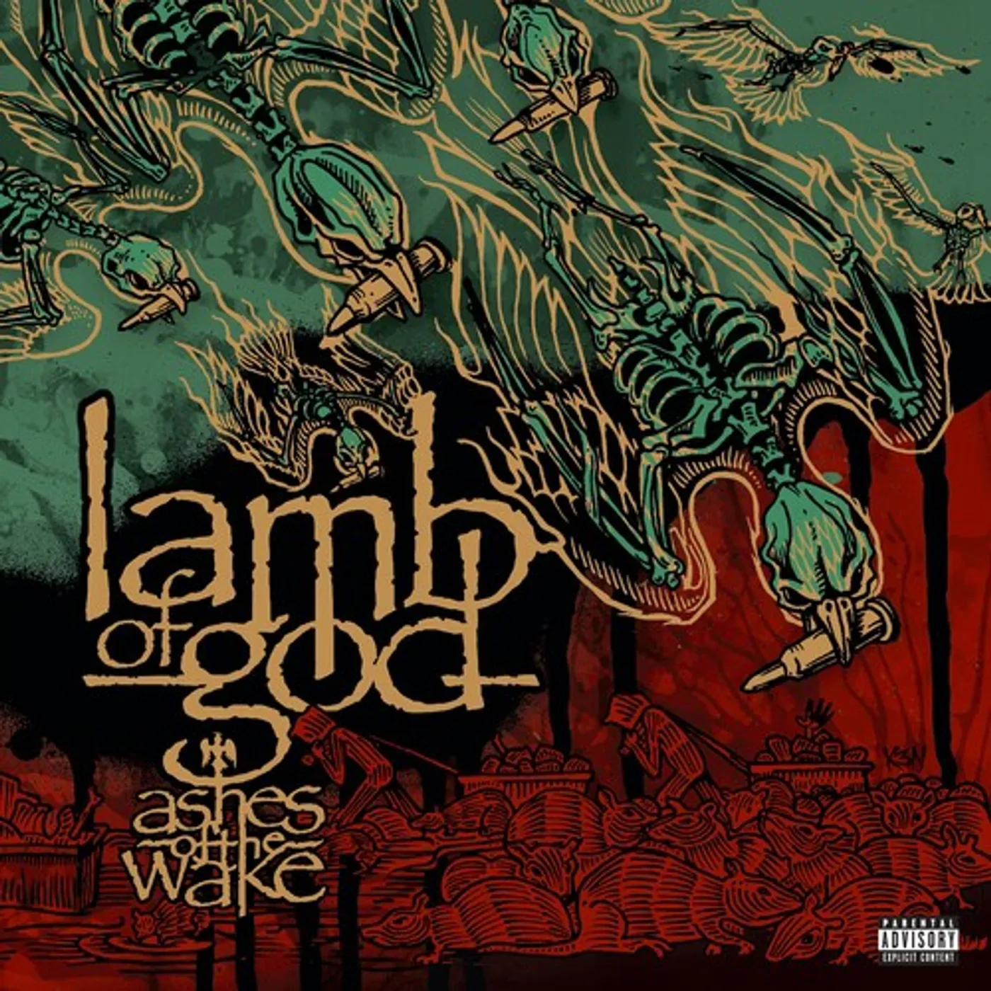Lamb Of God LP Vinyl - Ashes Of The Wake (Bonus Tracks) (Dlx) (Aniv)