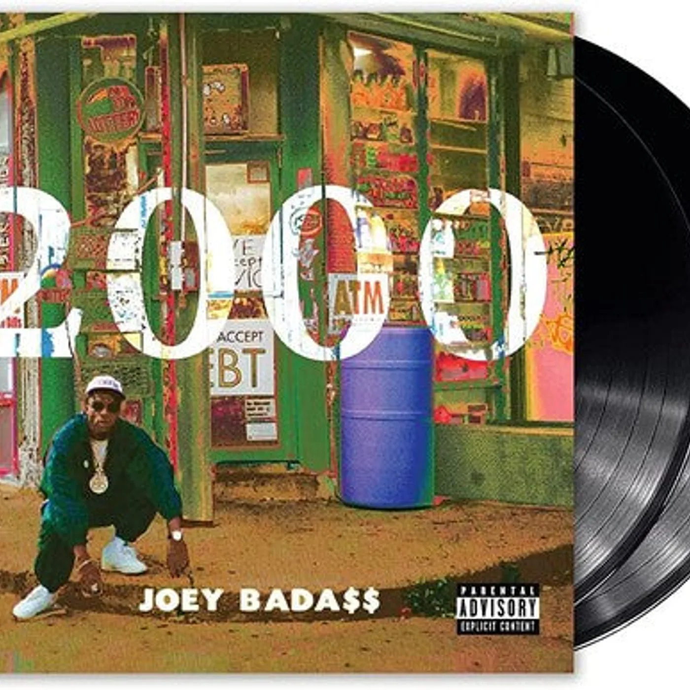 JOEY BADASS (Joey Bada$$) Joey Badass ( Joey Bada$$ ) LP Vinyl - 2000 (Gate Fold) (Ofv)