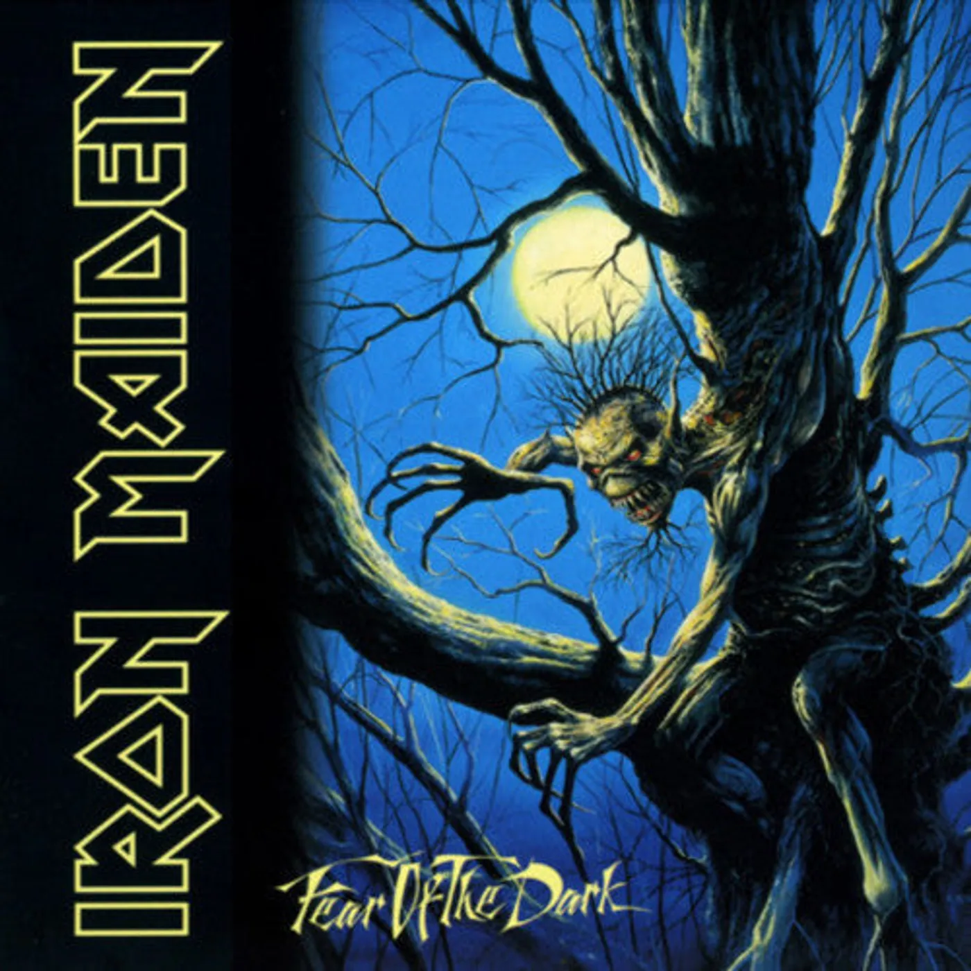 Iron Maiden LP Vinyl - Fear Of The Dark (Ogv)