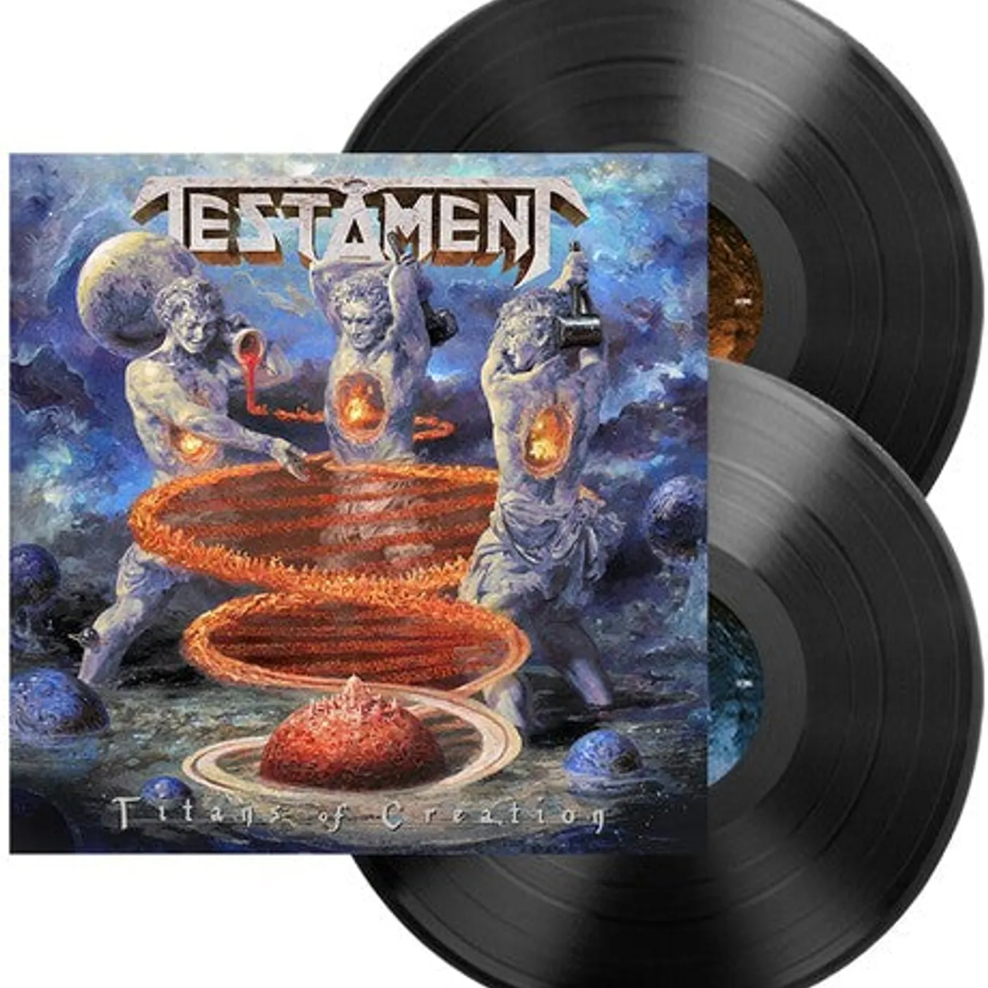 Testament LP Vinyl - Titans Of Creation - Black (Blk) (Gate Fold)