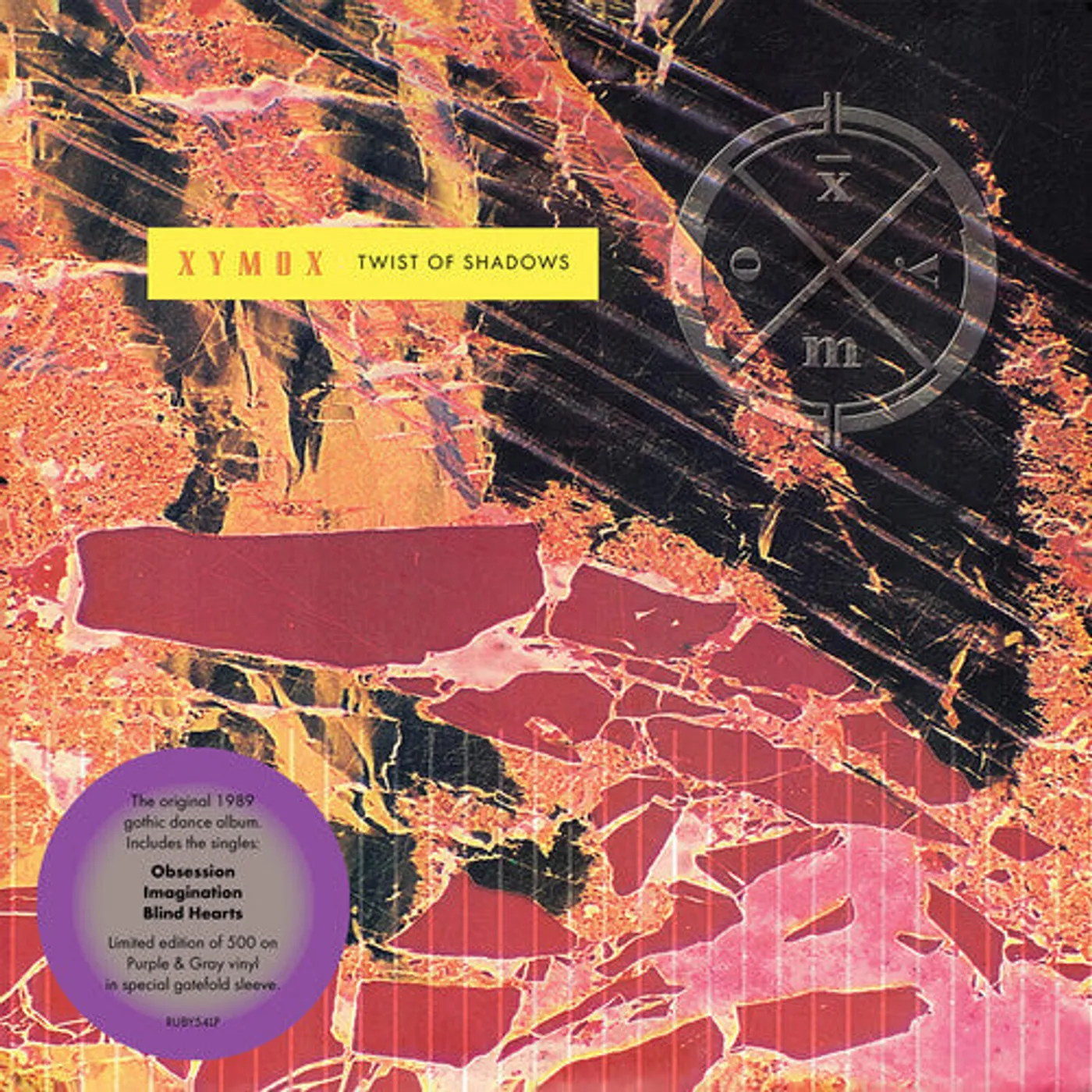 Xymox LP Vinyl - Twist Of Shadows (Colv) (Gate) (Gry) (Purp)