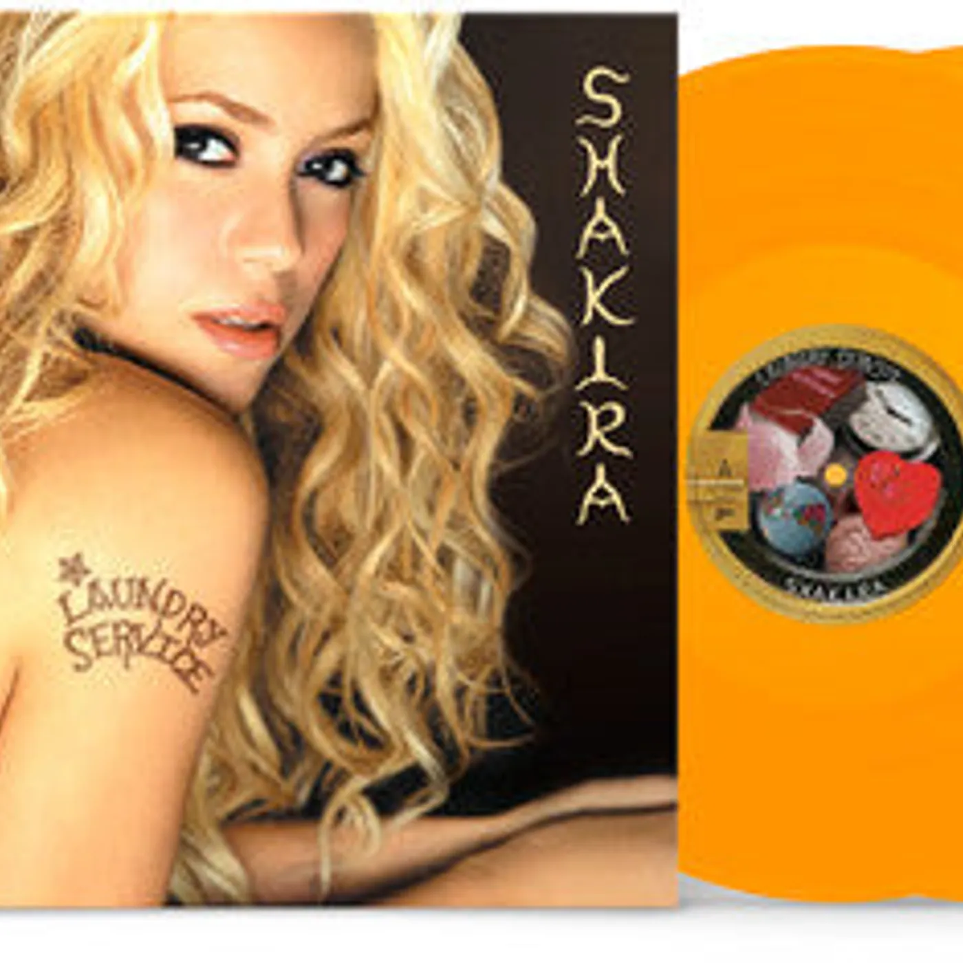 Shakira LP Vinyl - Laundry Service (Colv) (Ylw) (Aniv)