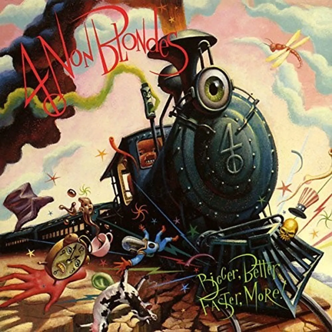 4 Non Blondes LP Vinyl - Bigger Better Faster More