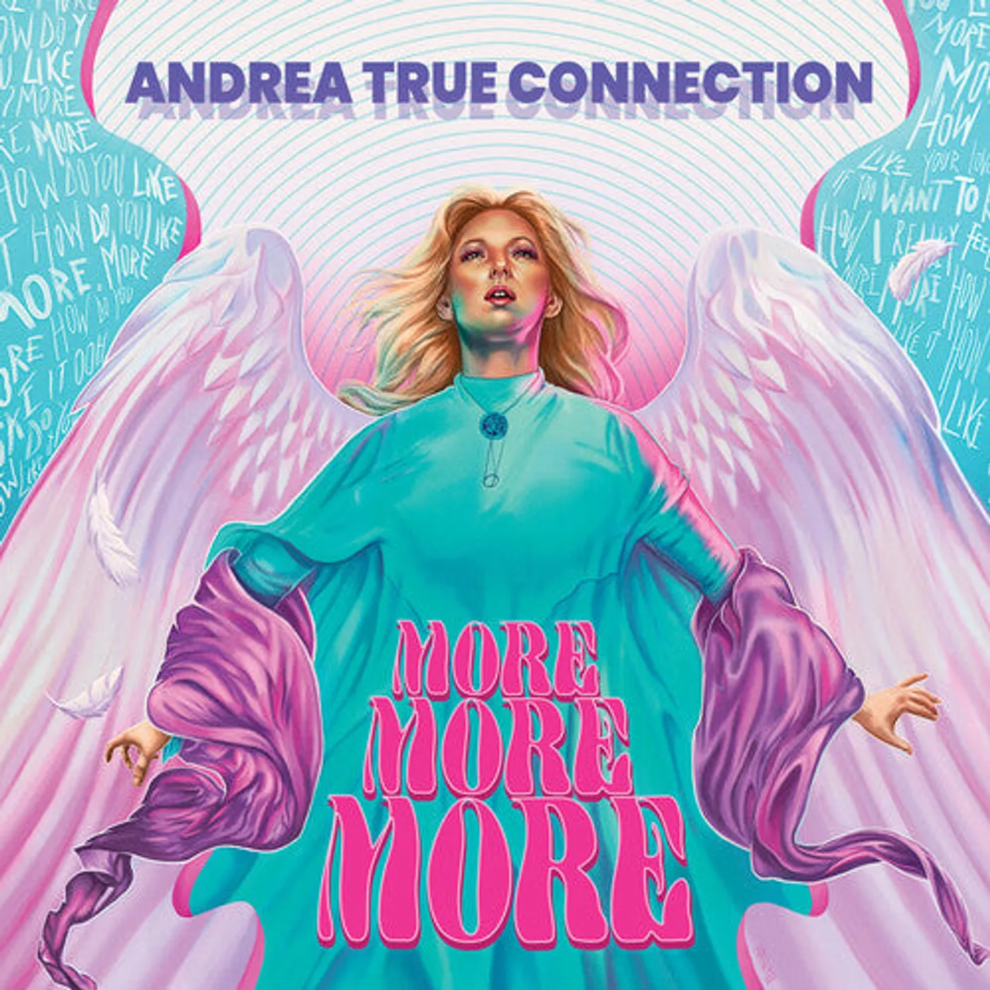 Andrea True Connection LP Vinyl - More More More - Pink (Colv) (Pnk)