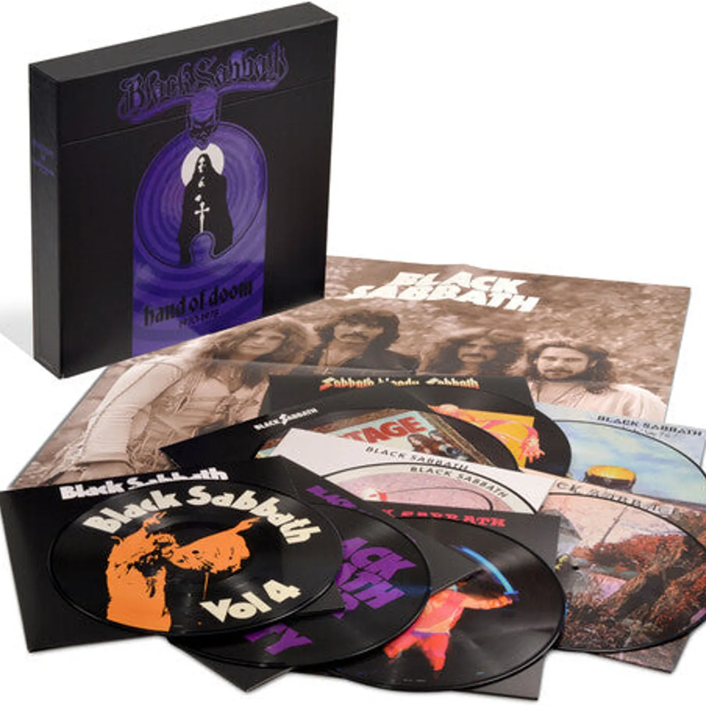 Black Sabbath LP Vinyl - Hand Of Doom 1970-1978 (Picture Disc Collection)