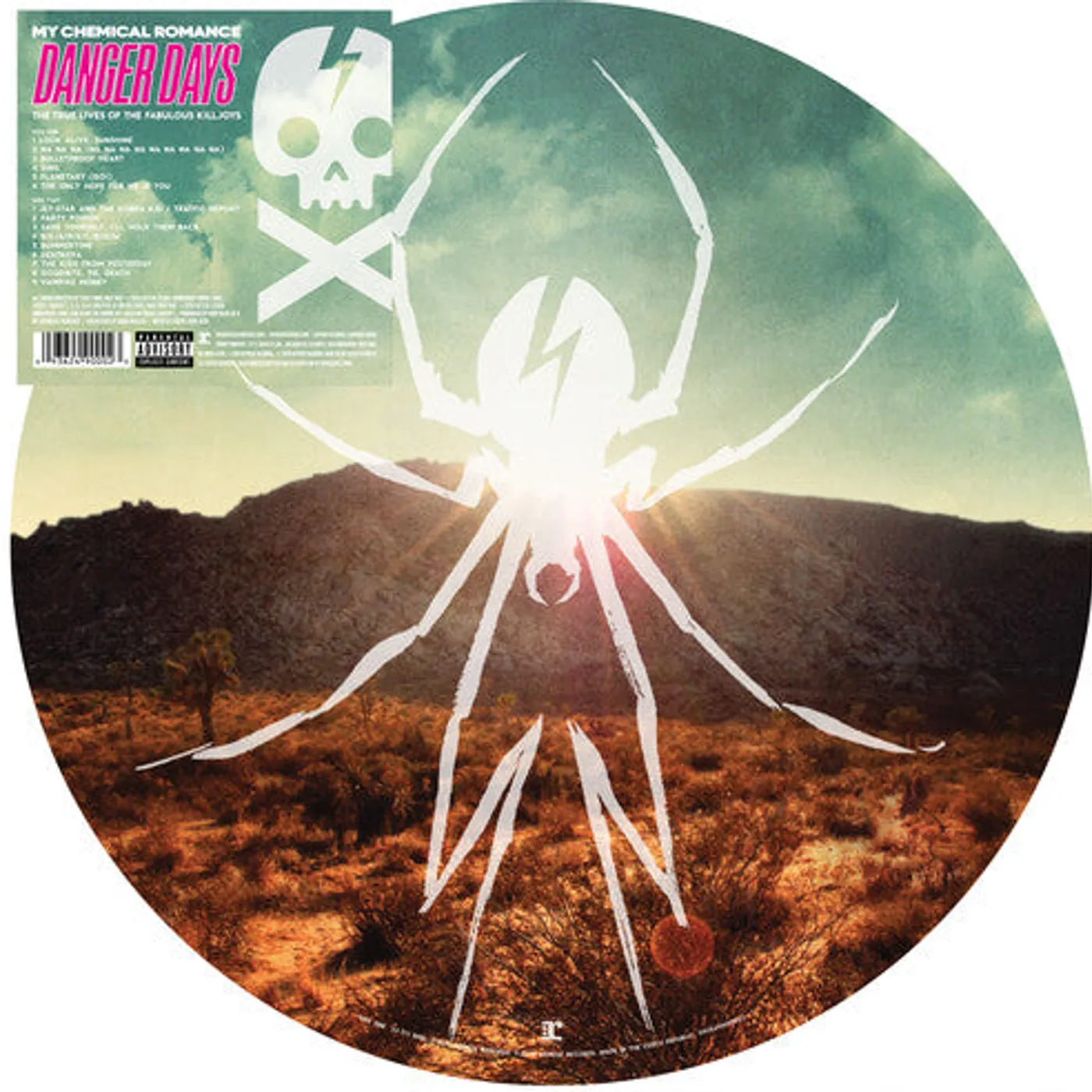 My Chemical Romance LP Vinyl - Danger Days: The True Lives Of The Fabulous (Pict)