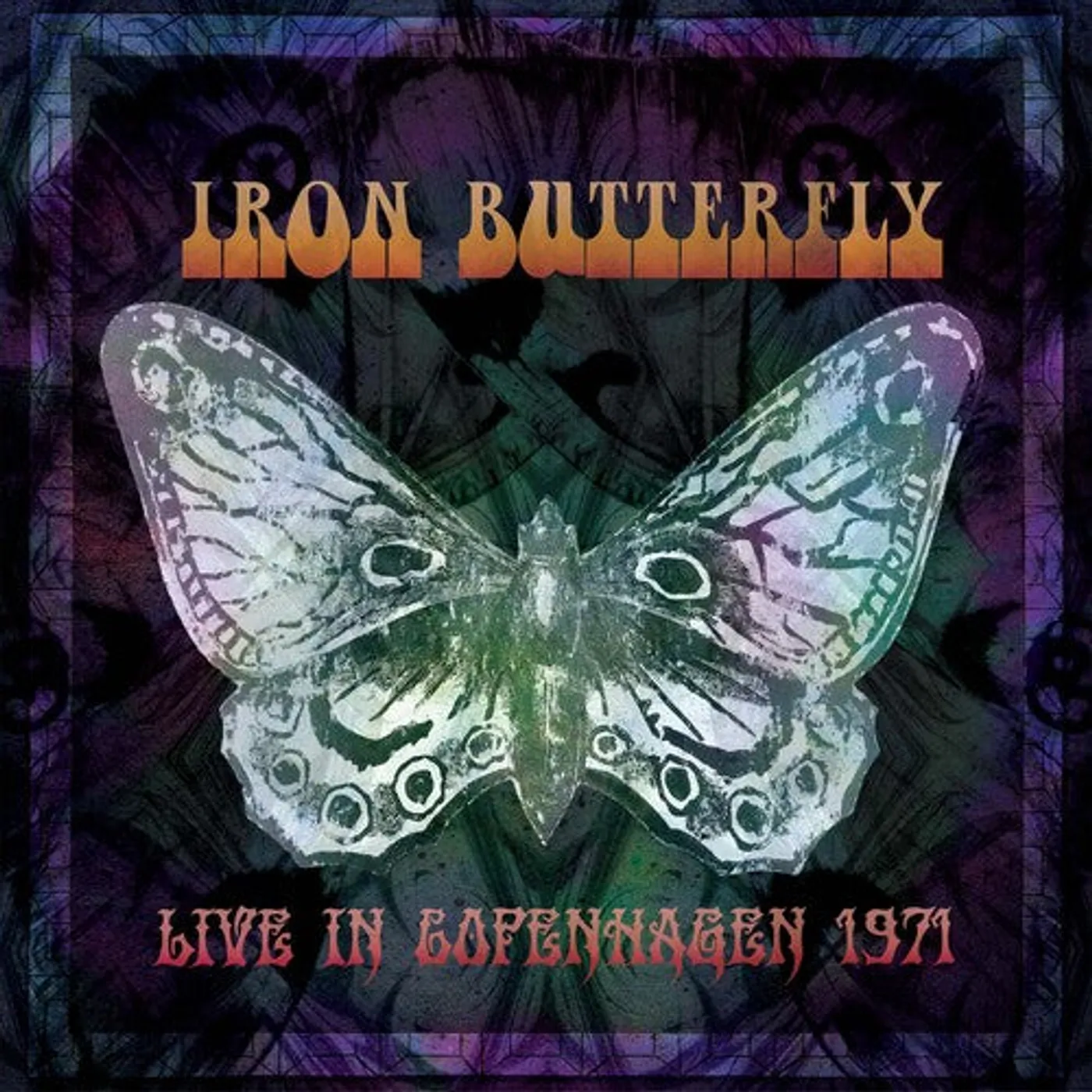 Iron Butterfly LP Vinyl - Live In Copenhagen 1971 - Silver (Colv) (Ltd)