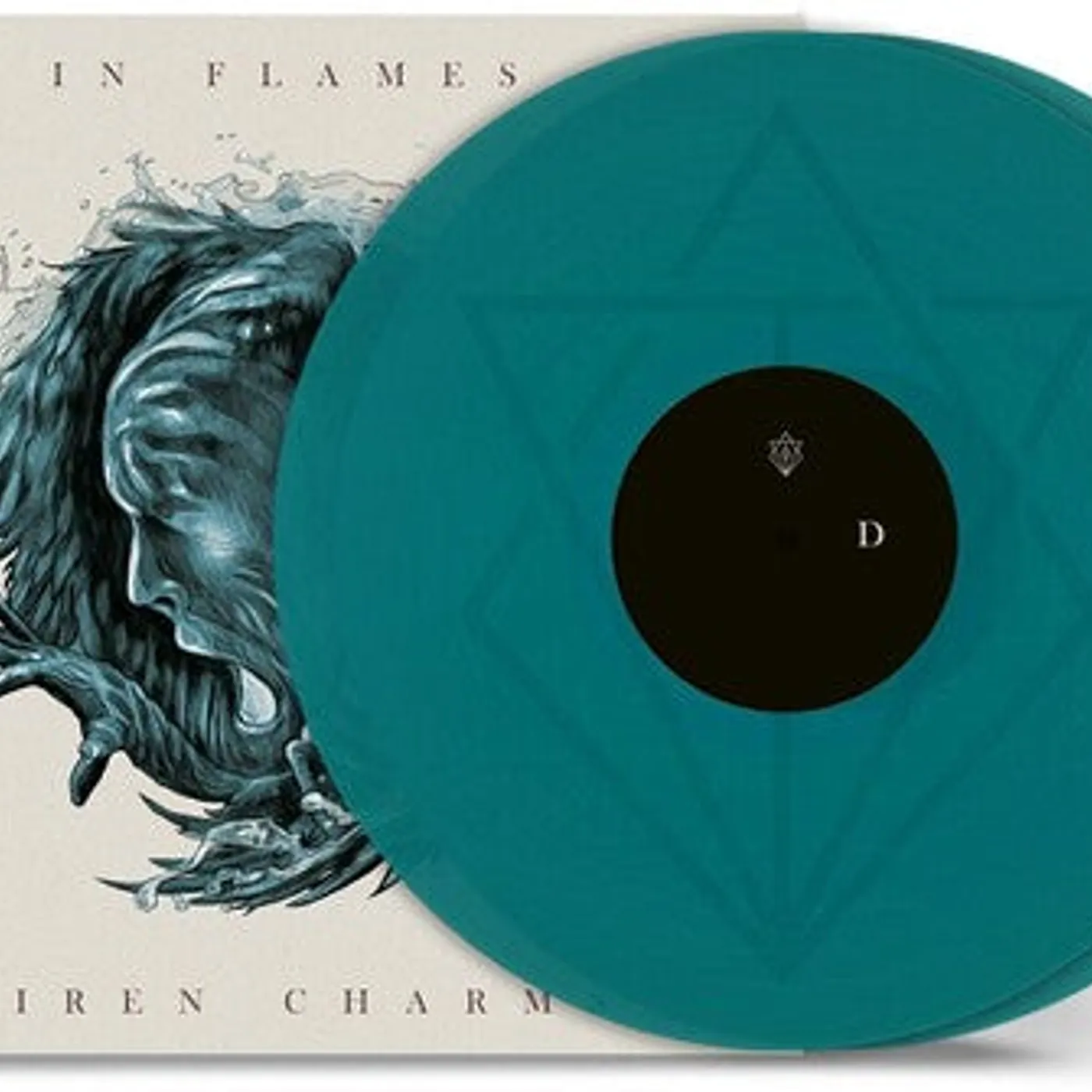 In Flames LP Vinyl - Siren Charms (10Th Anniversary) - Trans Green