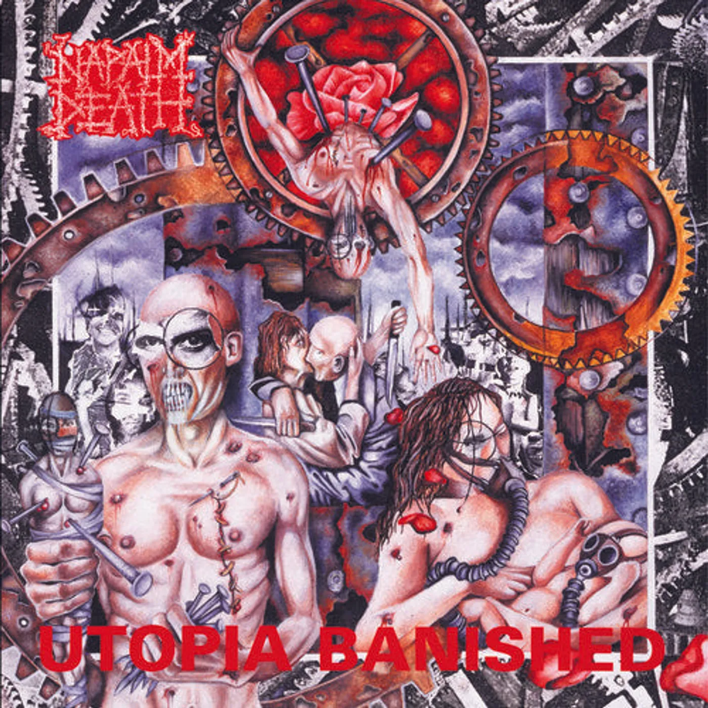 Napalm Death LP Vinyl - Utopia Banished