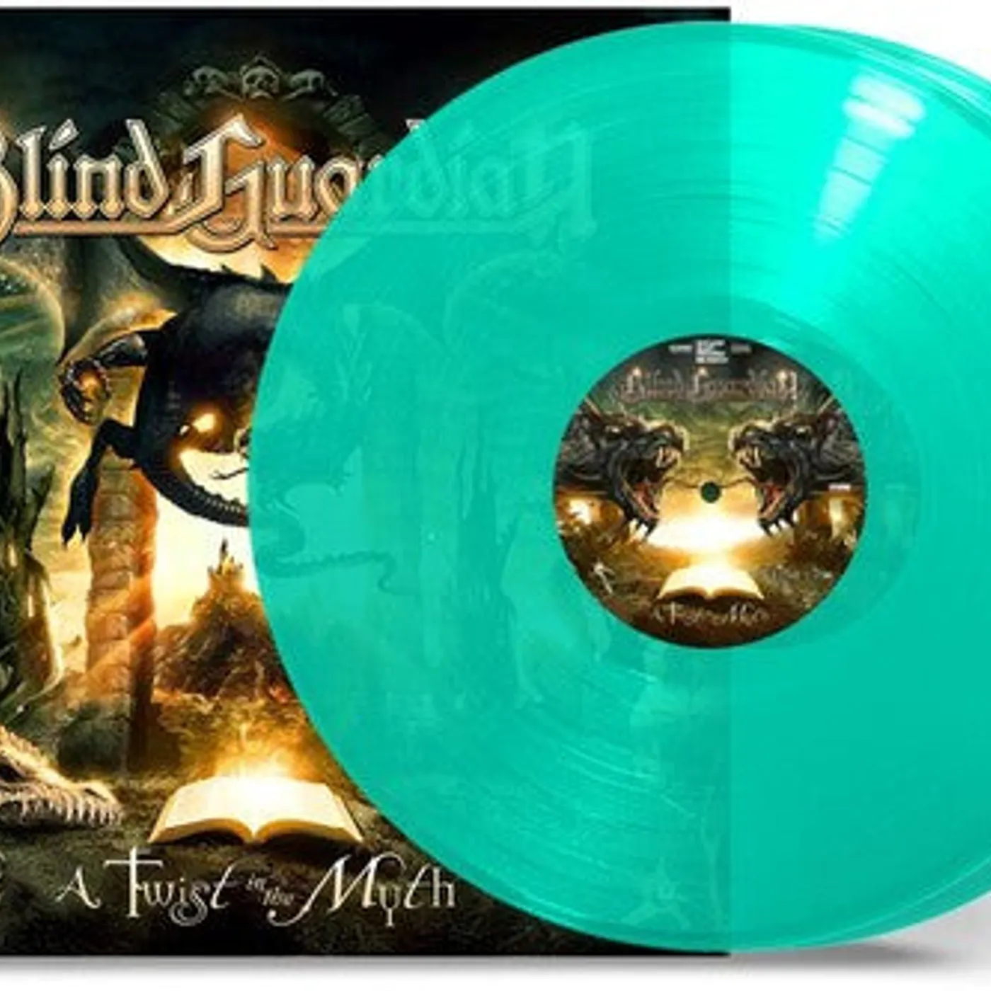 Blind Guardian LP Vinyl - Twist In The Myth - Mint Green (Colv) (Gate) (Grn)