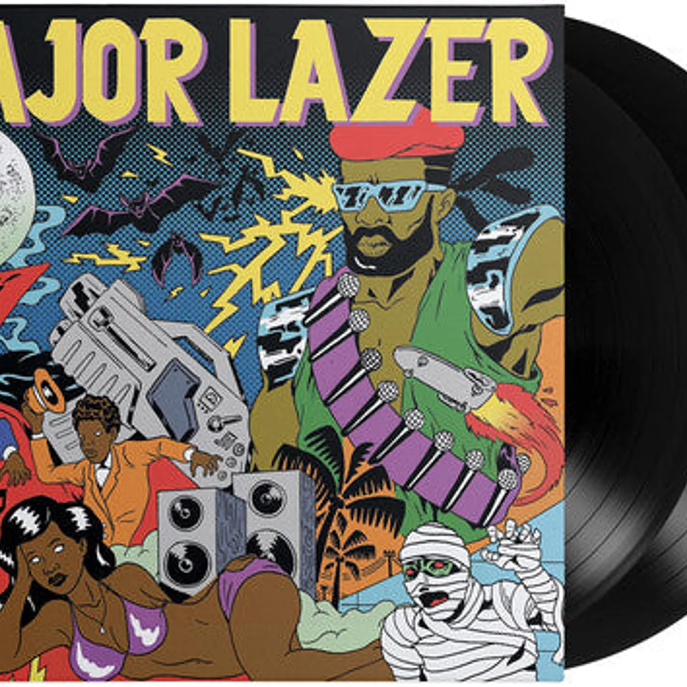 Major Lazer LP Vinyl - Guns Don'T Kill People Lazers Do
