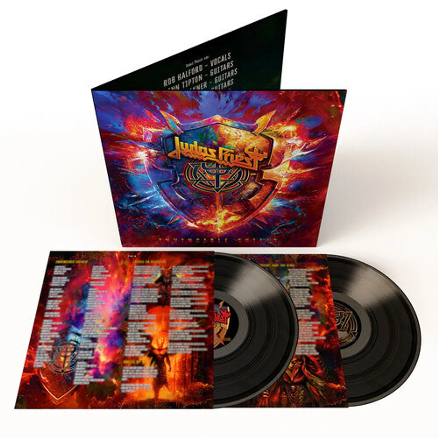 Judas Priest LP Vinyl - Invincible Shield