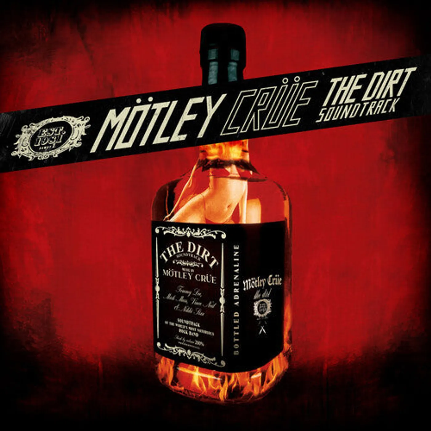 Mötley Crüe LP Vinyl - Dirt Soundtrack