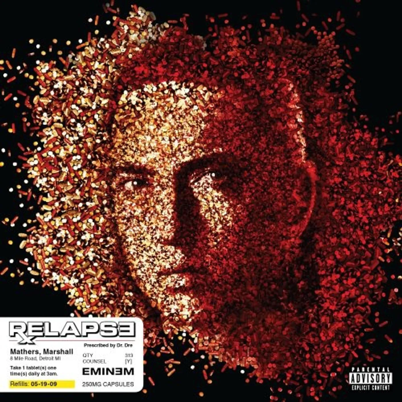 Eminem LP Vinyl - Relapse
