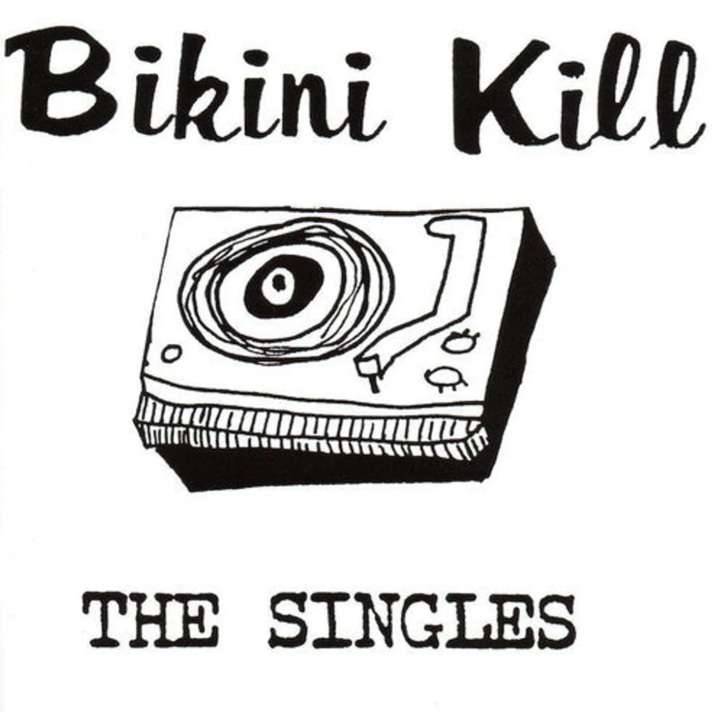 Bikini Kill LP Vinyl - The Singles