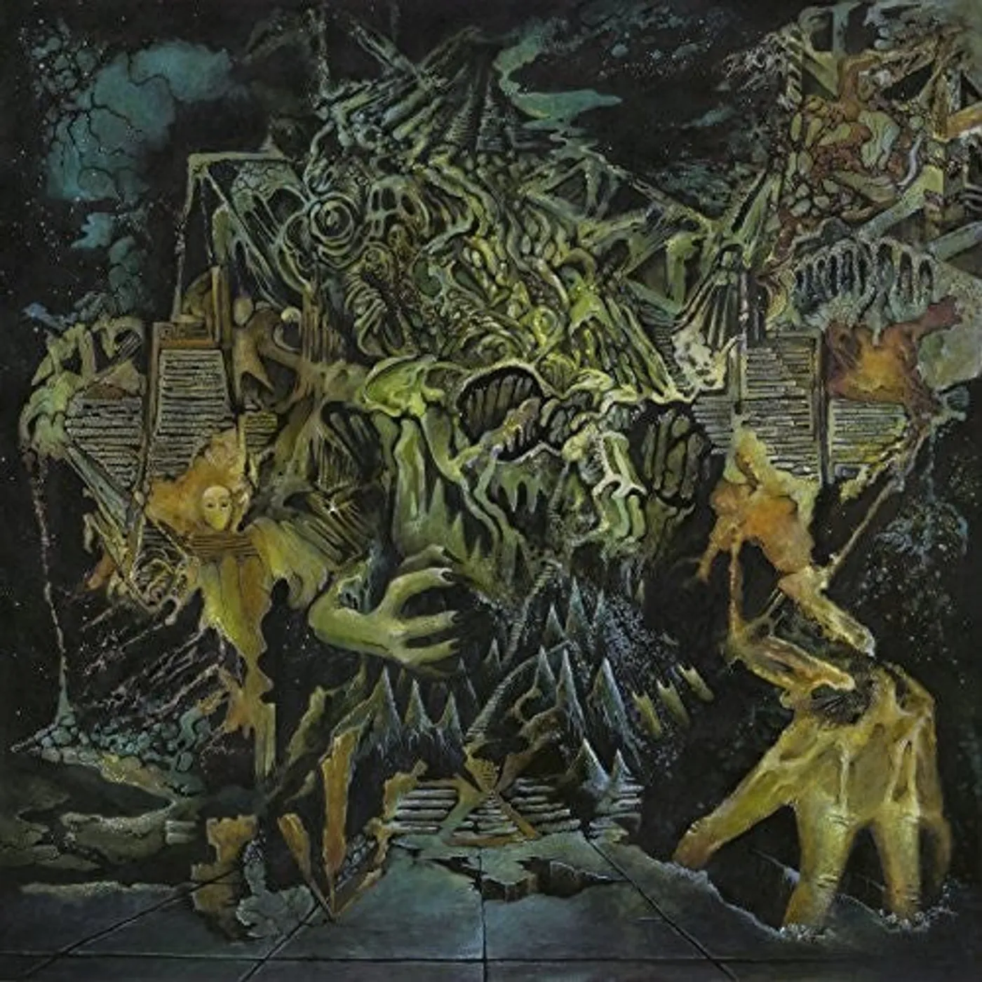 King Gizzard & The Lizard Wizard LP Vinyl - Murder Of The Universe (Cvnl) (Grn) (Ylw)