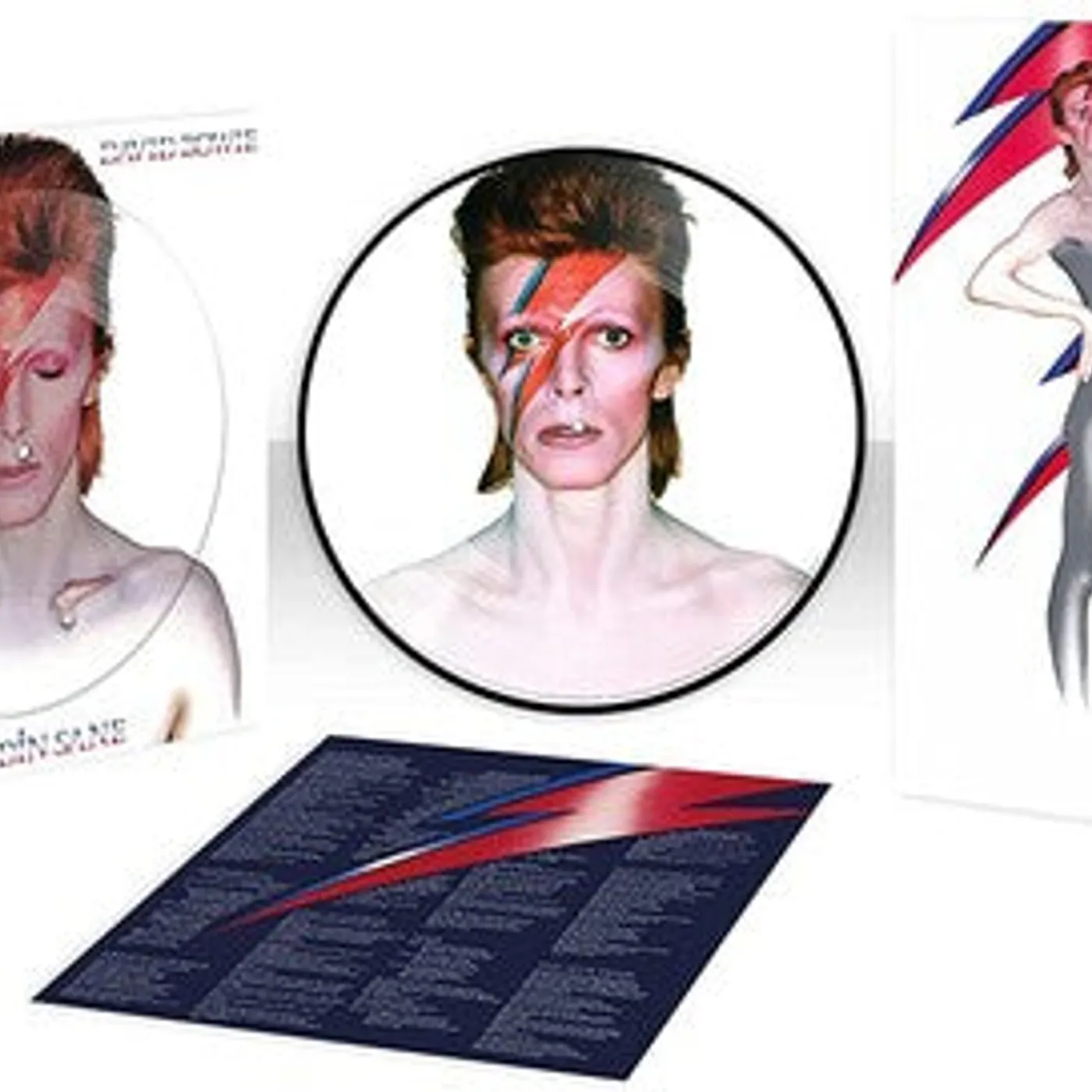 David Bowie LP Vinyl - Aladdin Sane (2013 Remster) (Pict) (Rmst)