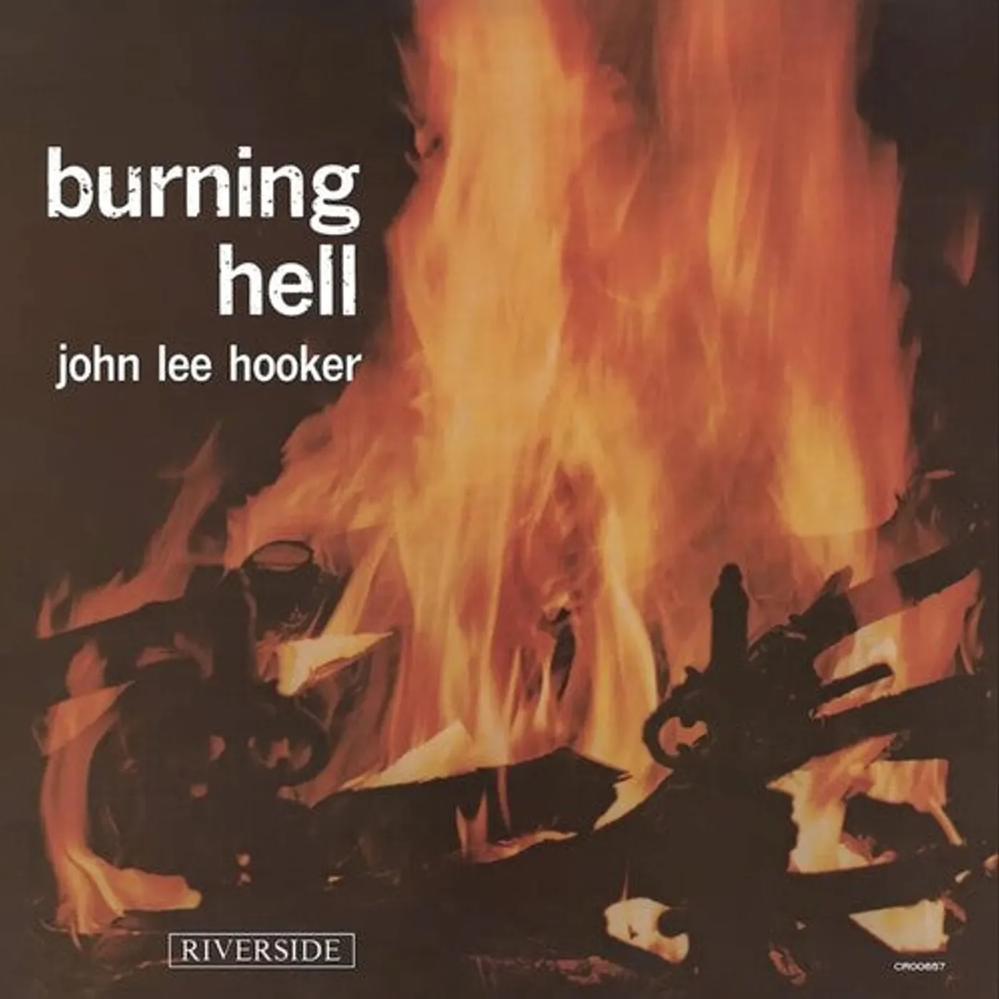John Lee Hooker LP Vinyl - Burning Hell (Bluesville Acoustic Sounds Series)