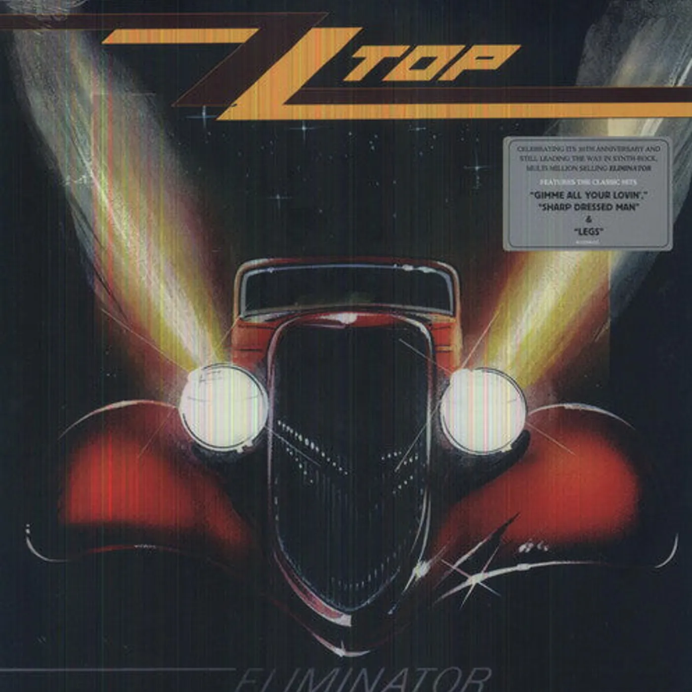 Zz Top LP Vinyl - Eliminator (Uk)