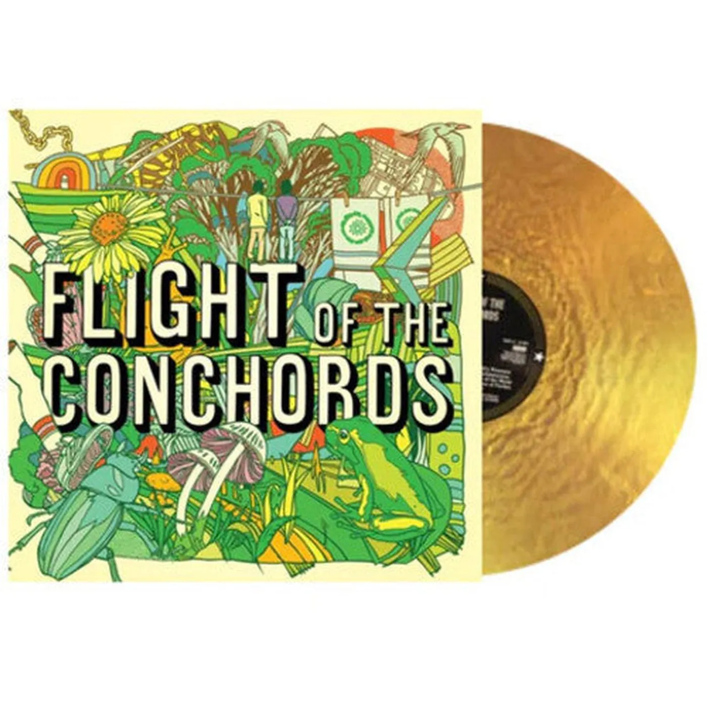 Flight Of The Conchords LP Vinyl - Flight Of The Conchords - Gold (Colv) (Gol)