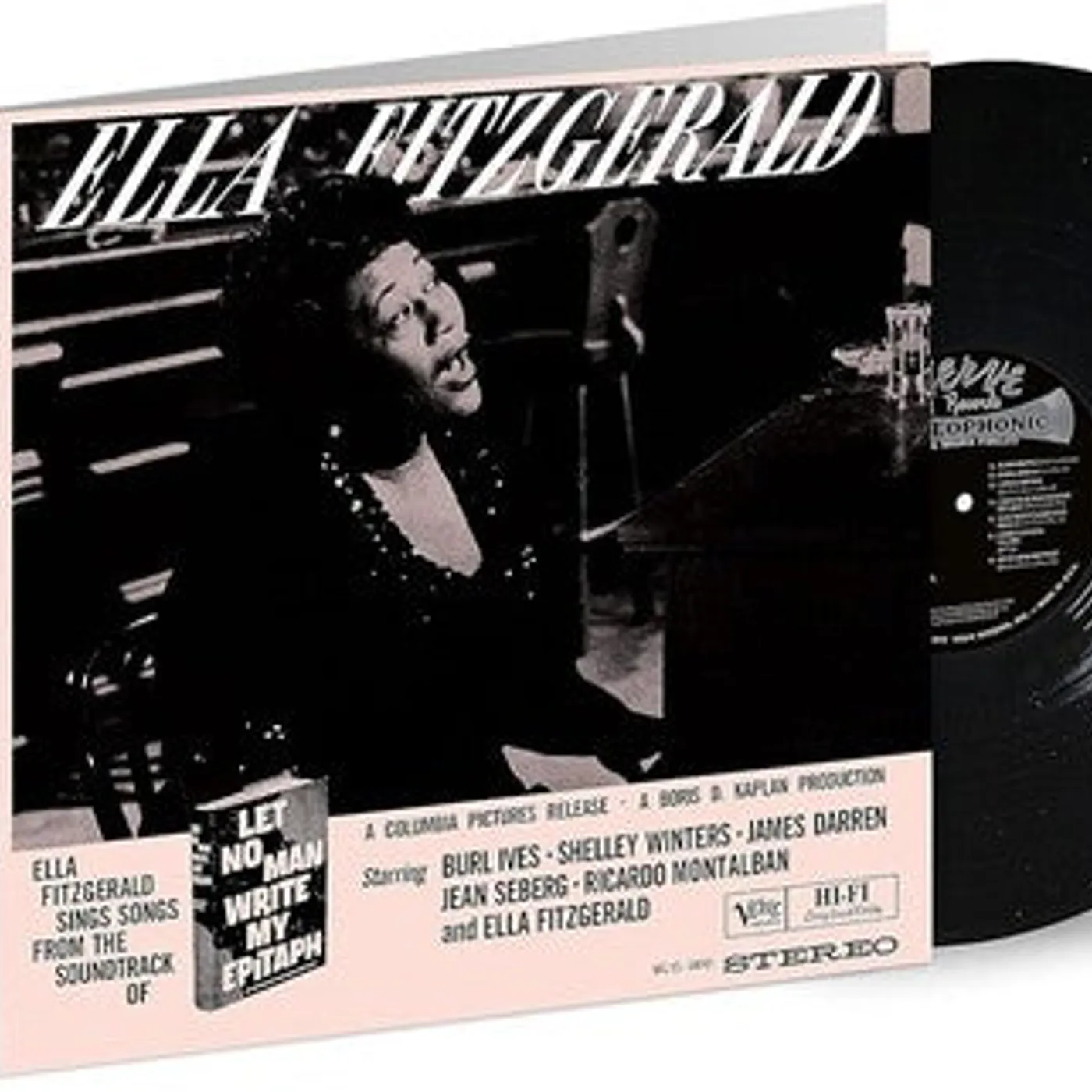 Ella Fitzgerald LP Vinyl - Let No Man Write My Epitaph (Verve Acoustic Sound)