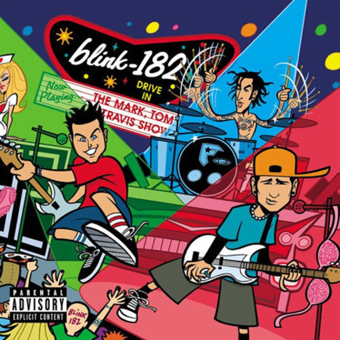 blink-182 LP Vinyl - Mark Tom & Travis Show