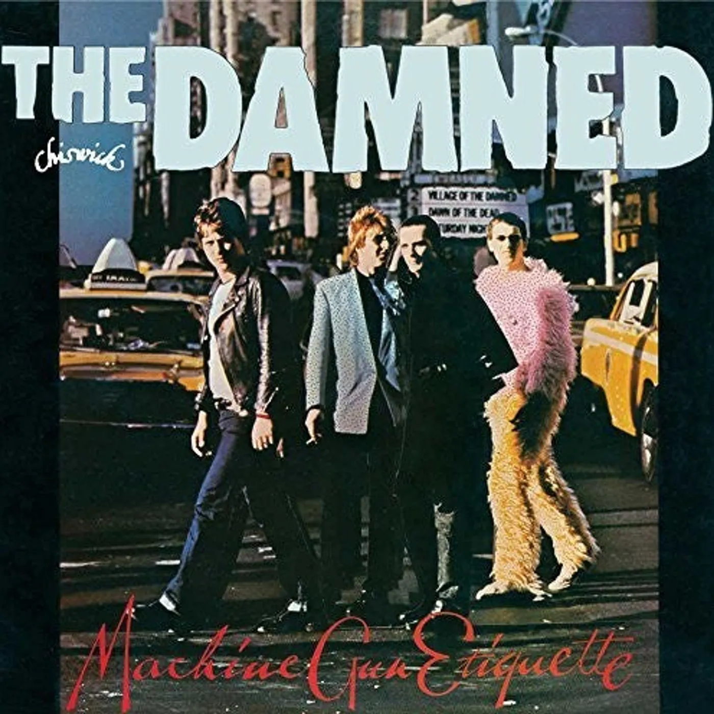 The Damned LP Vinyl - Machine Gun Etiquette (Uk)