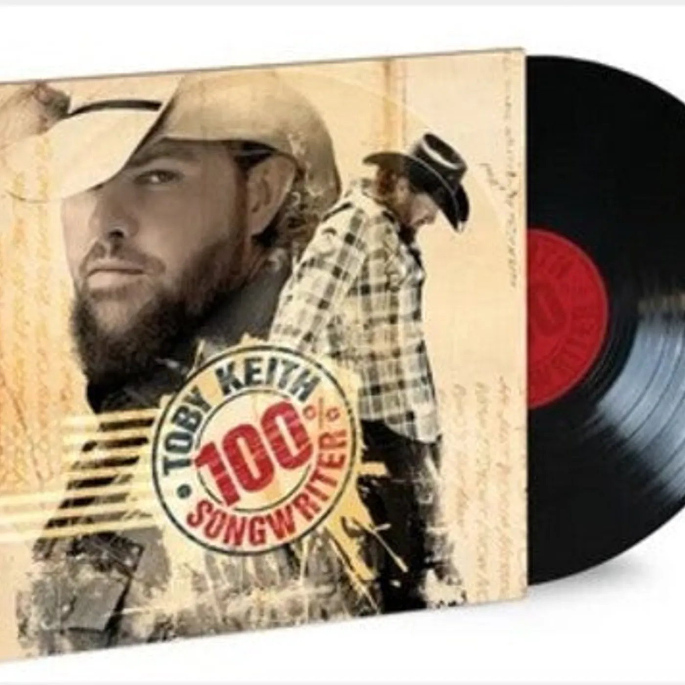 Toby Keith LP Vinyl - 100% Songwriter