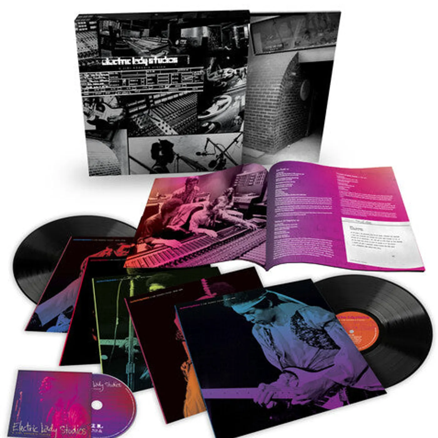 Jimi Hendrix LP Vinyl - Electric Lady Studios: A Jimi Hendrix Vision (Box)