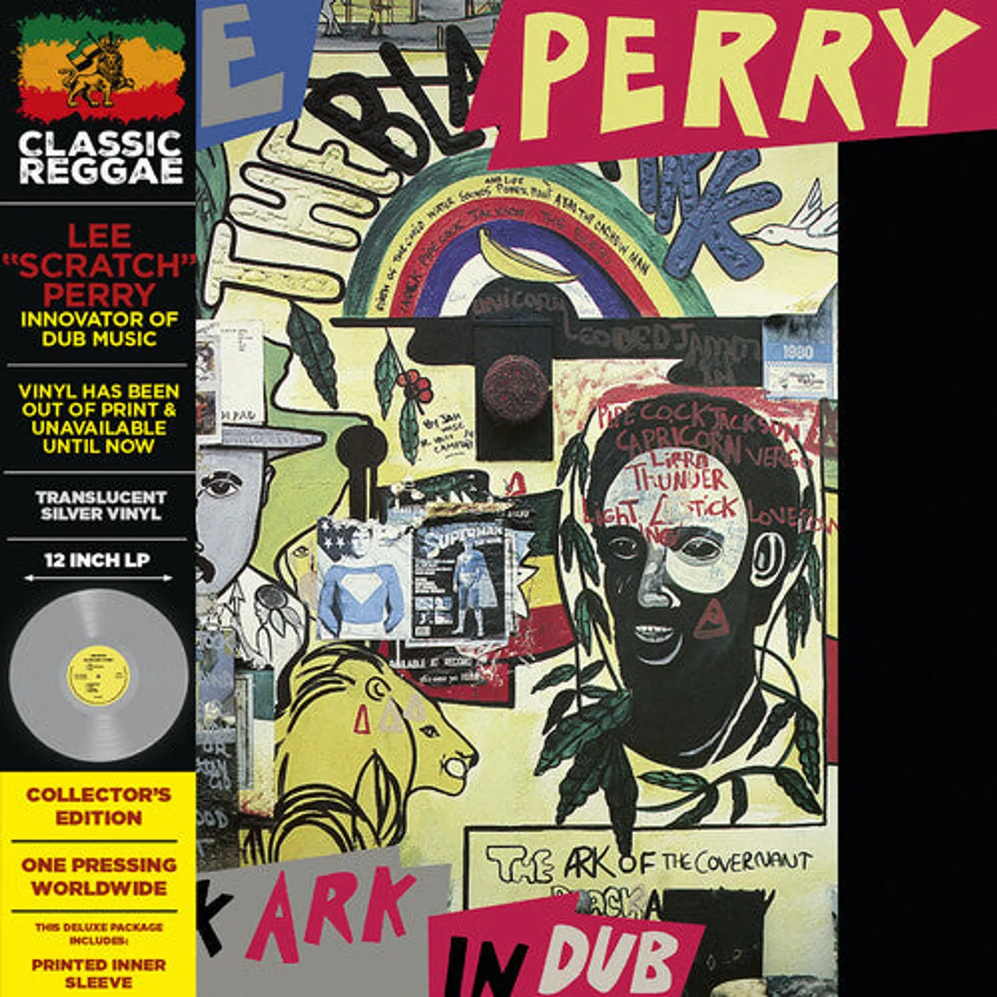 Lee Perry LP Vinyl - Black Ark In Dub (Colv) (Dlx) (Ltd) (Slv) (Rmst)
