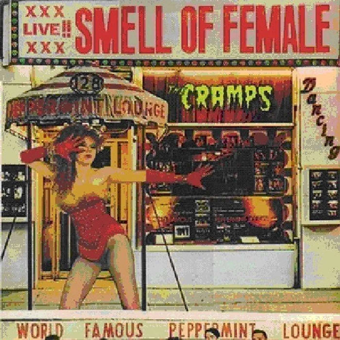 The Cramps LP Vinyl - Smell Of Female (Uk)