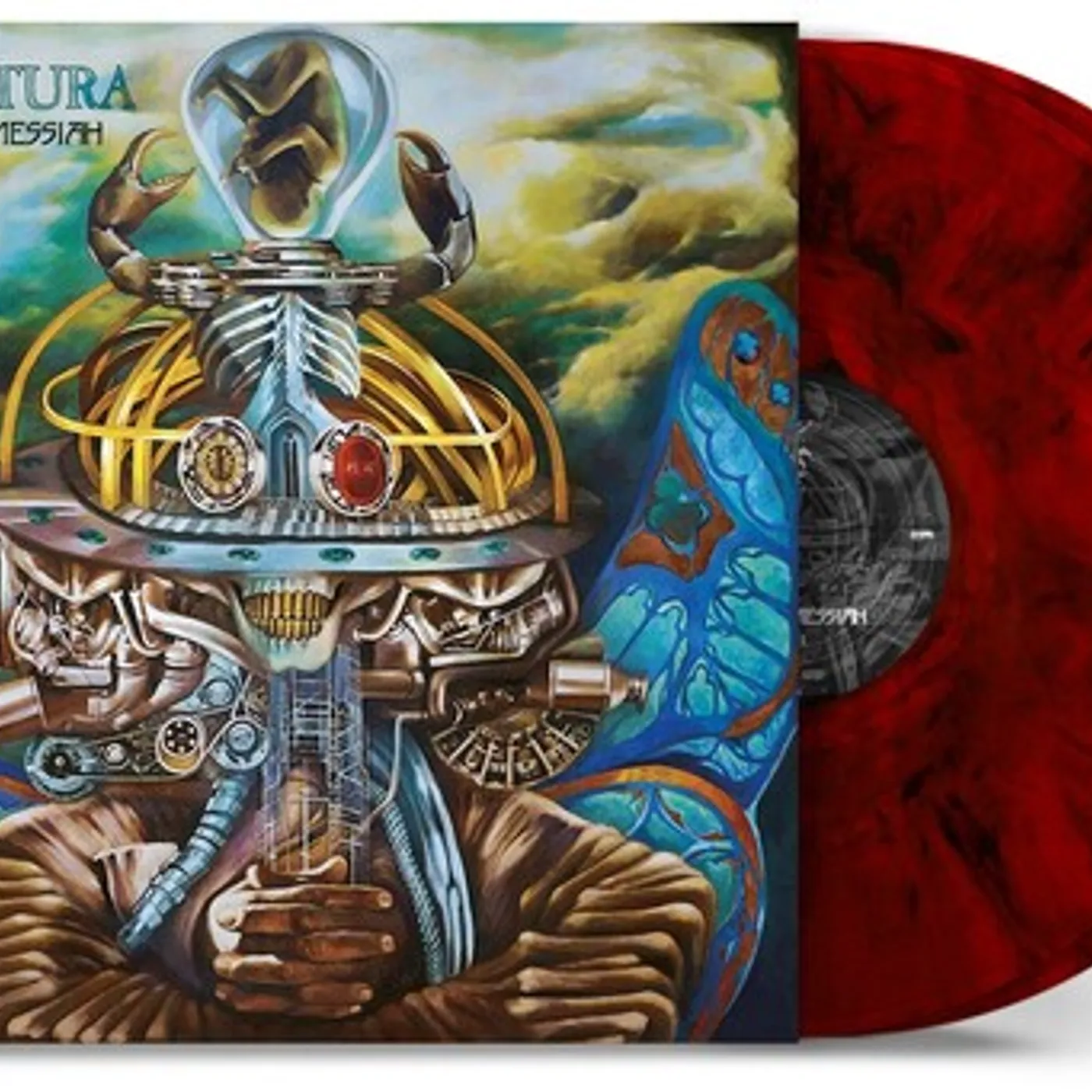 Sepultura LP Vinyl - Machine Messiah (40Th Anniversary Edition) - Red