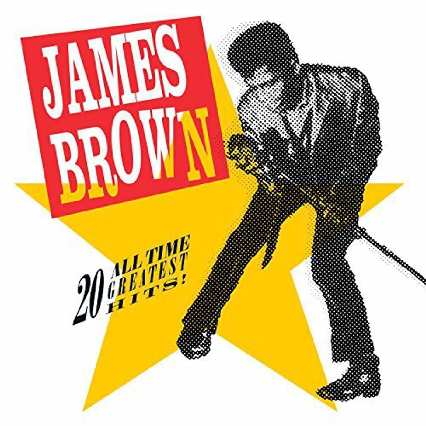 James Brown LP Vinyl - 20 All-Time Greatest Hits