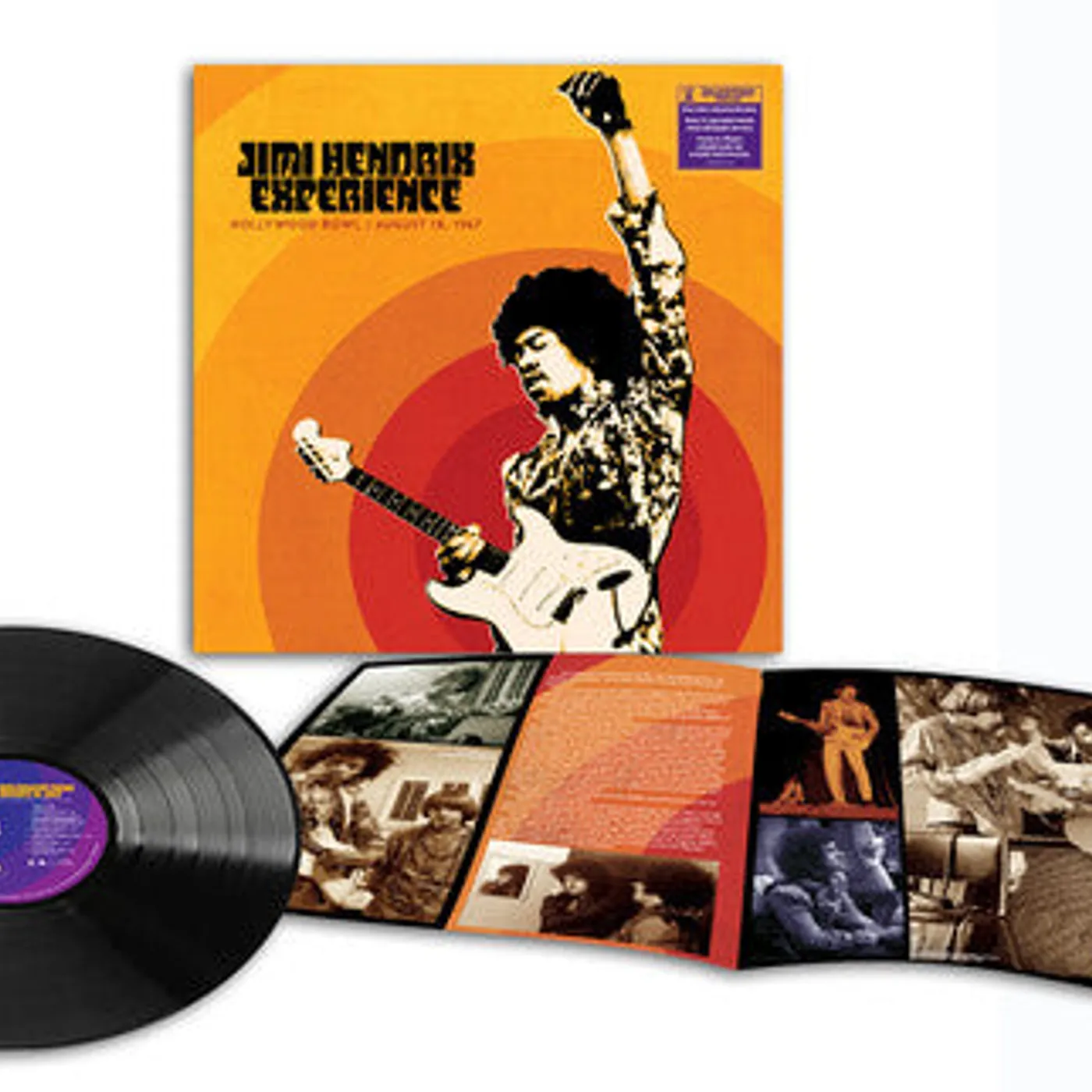 Jimi Hendrix LP Vinyl - Live At The Hollywood Bowl: August 18, 1967 (Ofv)