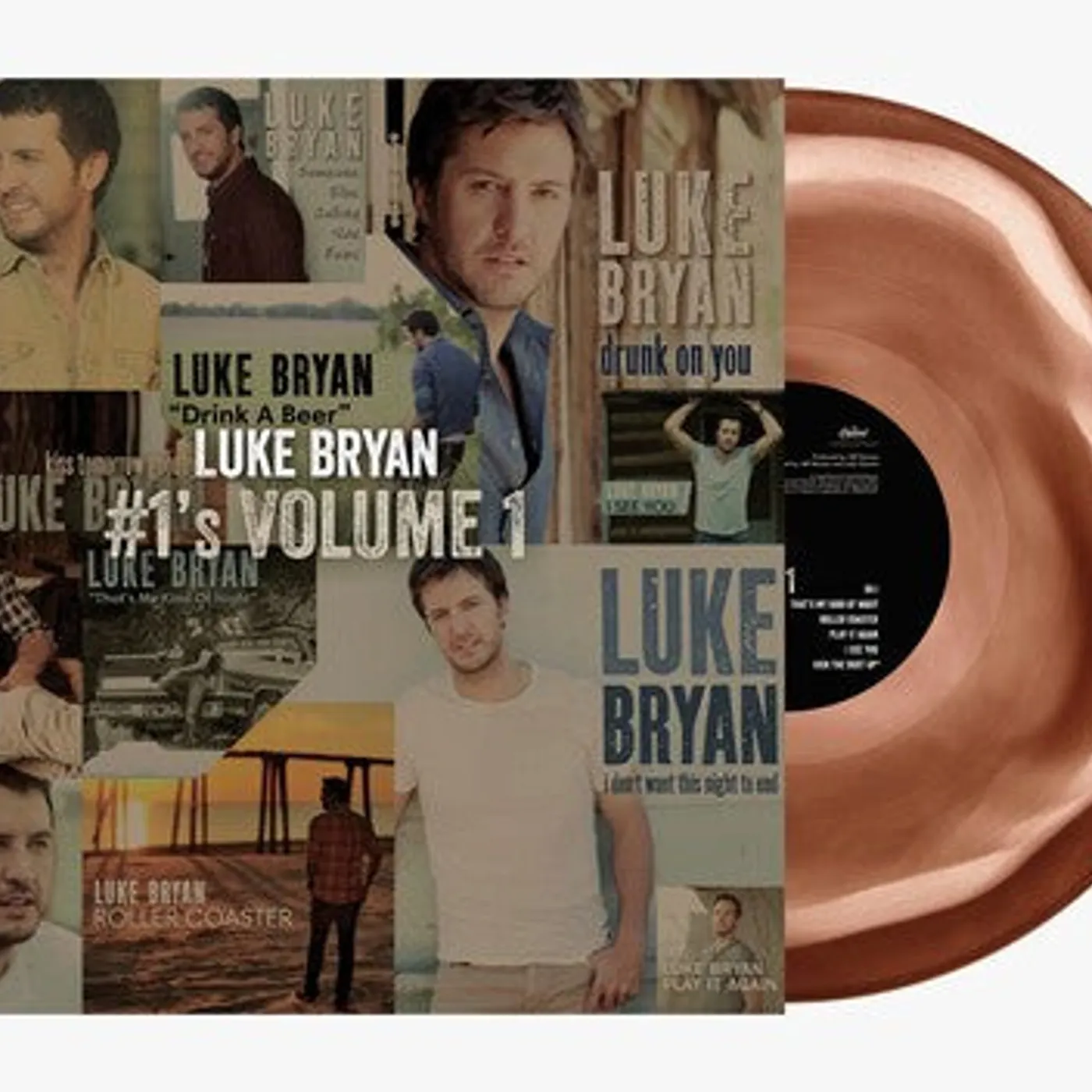 Luke Bryan LP Vinyl - #1'S Volume 1