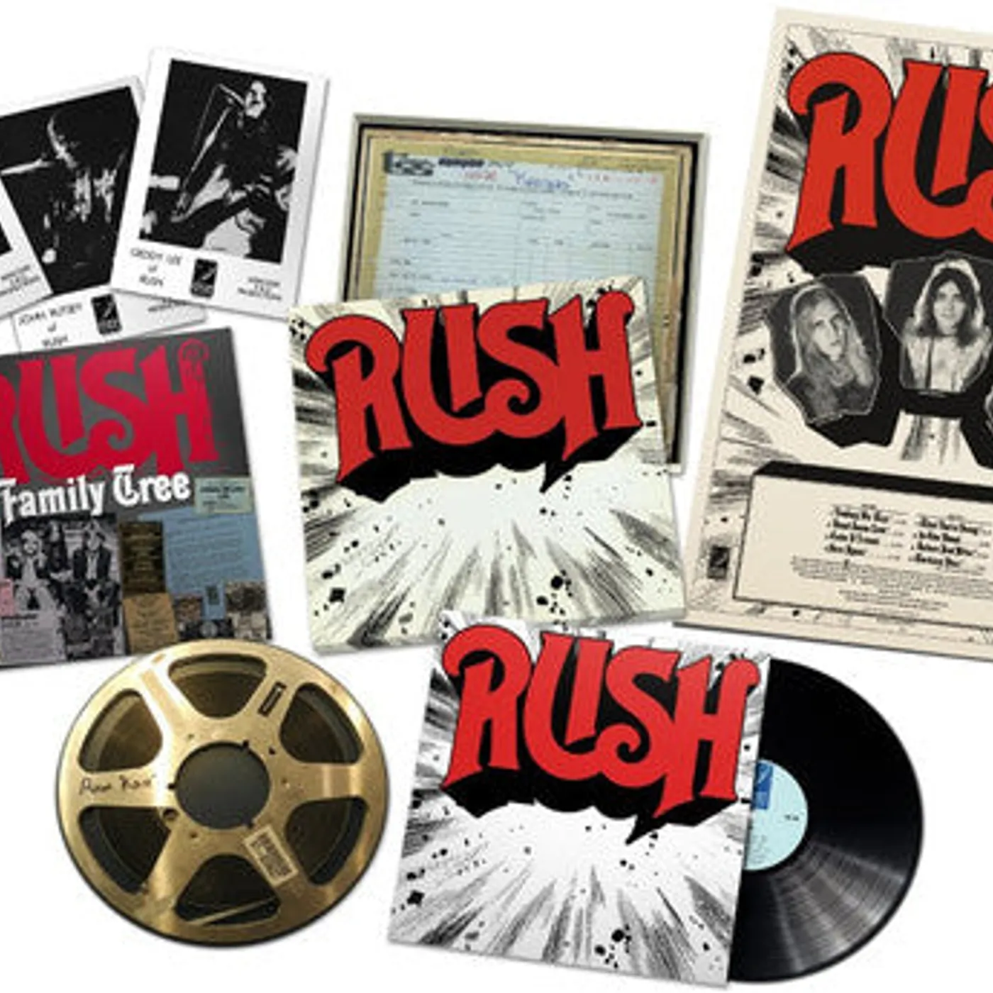 Rush LP Vinyl - Rush: Rediscovered