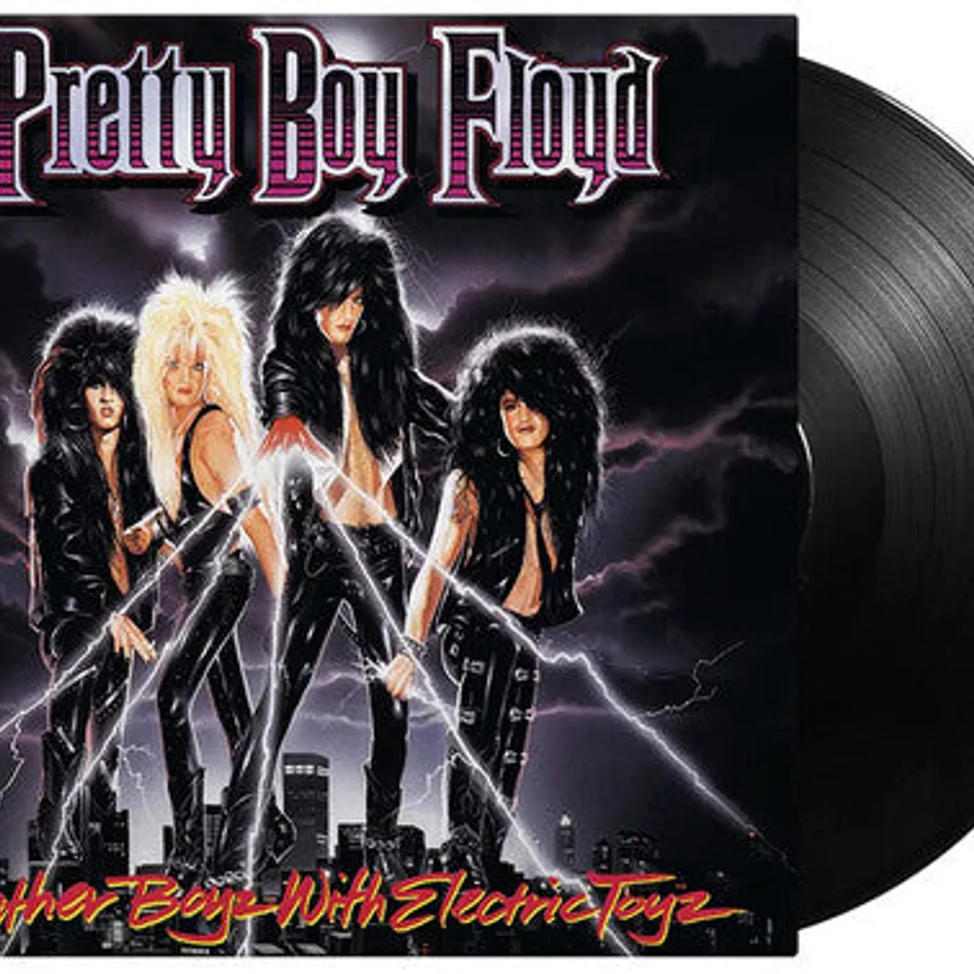 Pretty Boy Floyd LP Vinyl - Leather Boyz With Electric Toyz (Blk) (Ogv) (Hol)